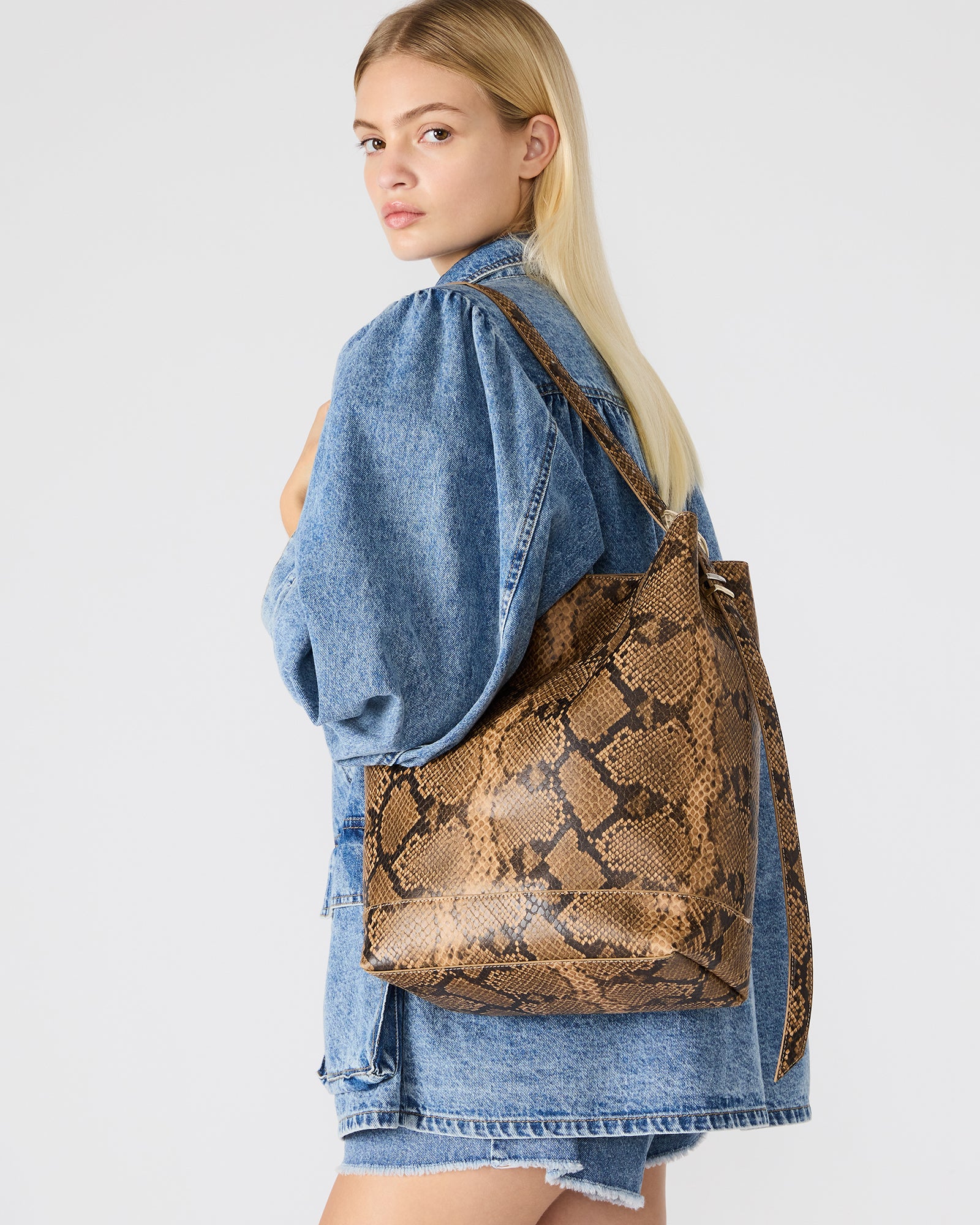 DENISE BAG BROWN PRINT-Cool A Warm