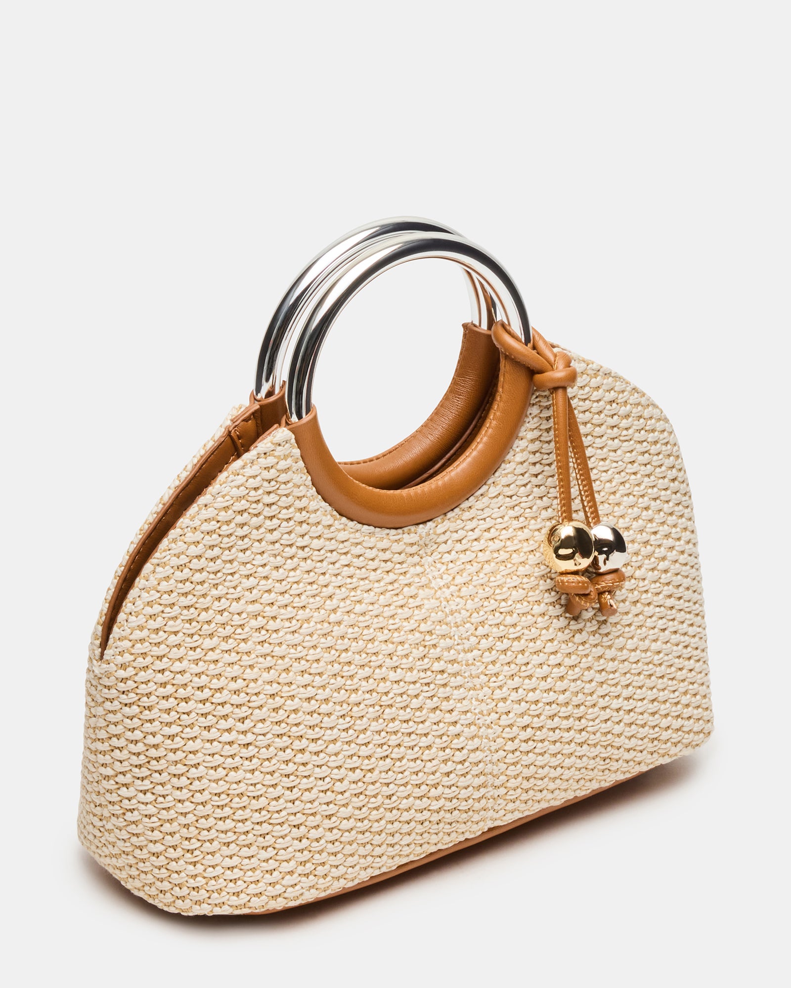 GEENA STRAW BAG LIGHT NATURAL-Cool A Warm