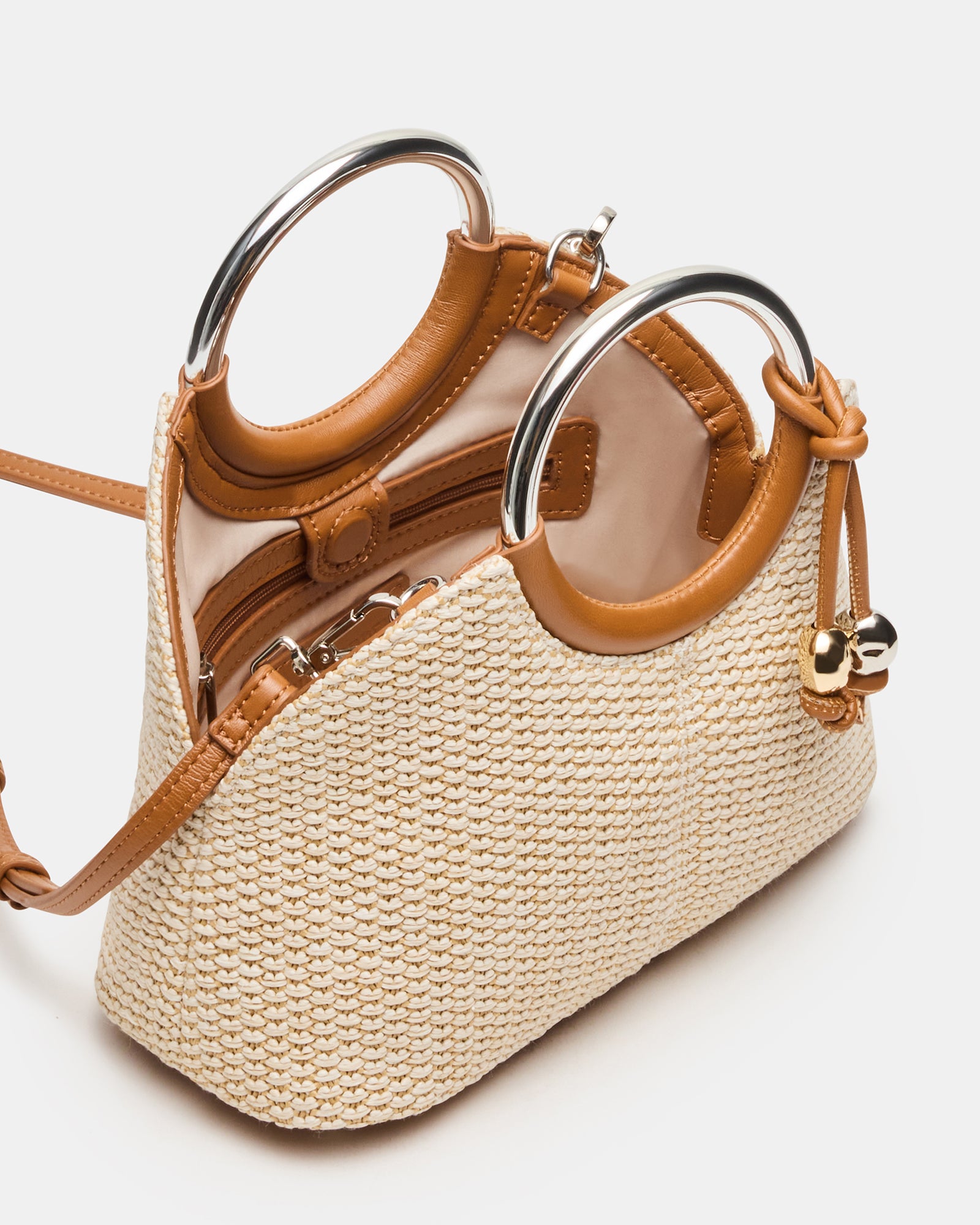 GEENA STRAW BAG LIGHT NATURAL-Cool A Warm