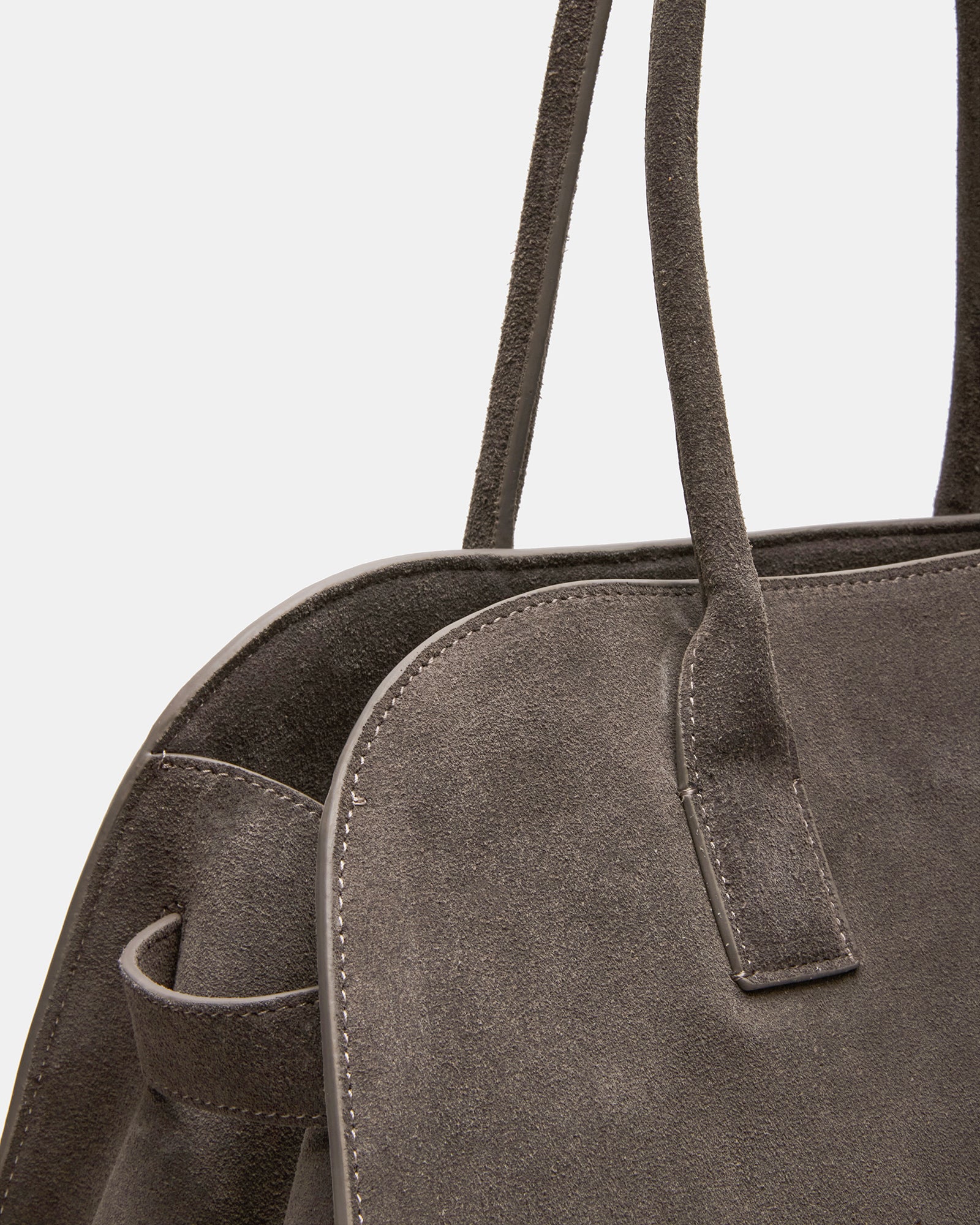 HEIDEE BAG GREY SUEDE-Cool A Warm