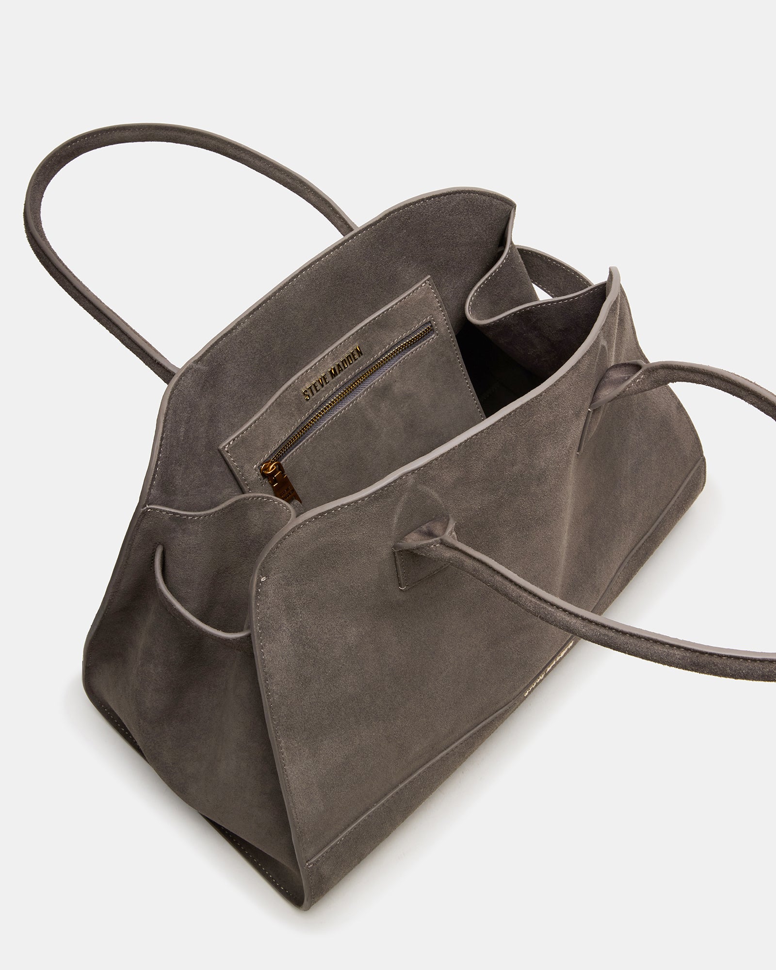 HEIDEE BAG GREY SUEDE-Cool A Warm
