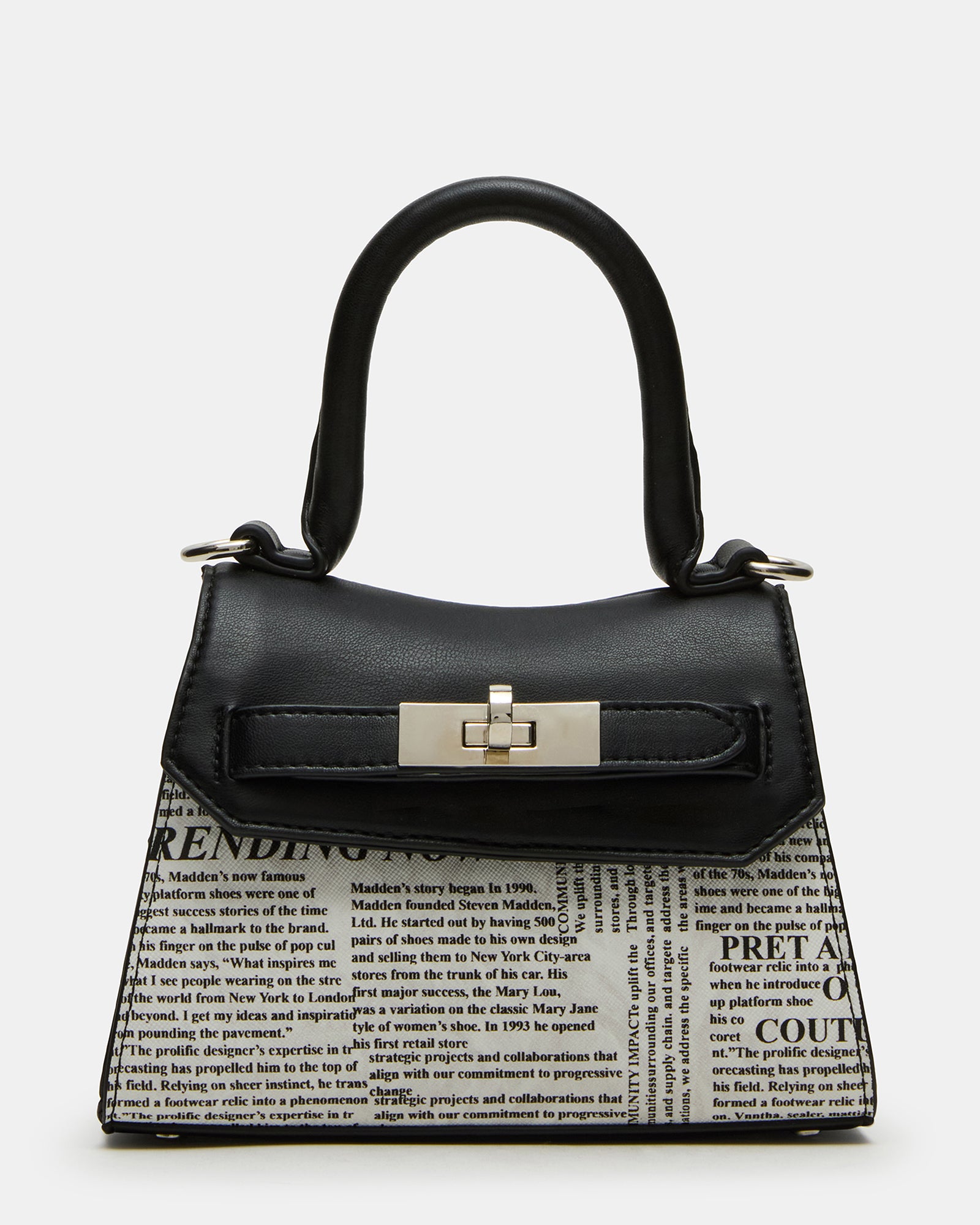 MADLYN BAG BLACK/WHITE-Cool A Warm