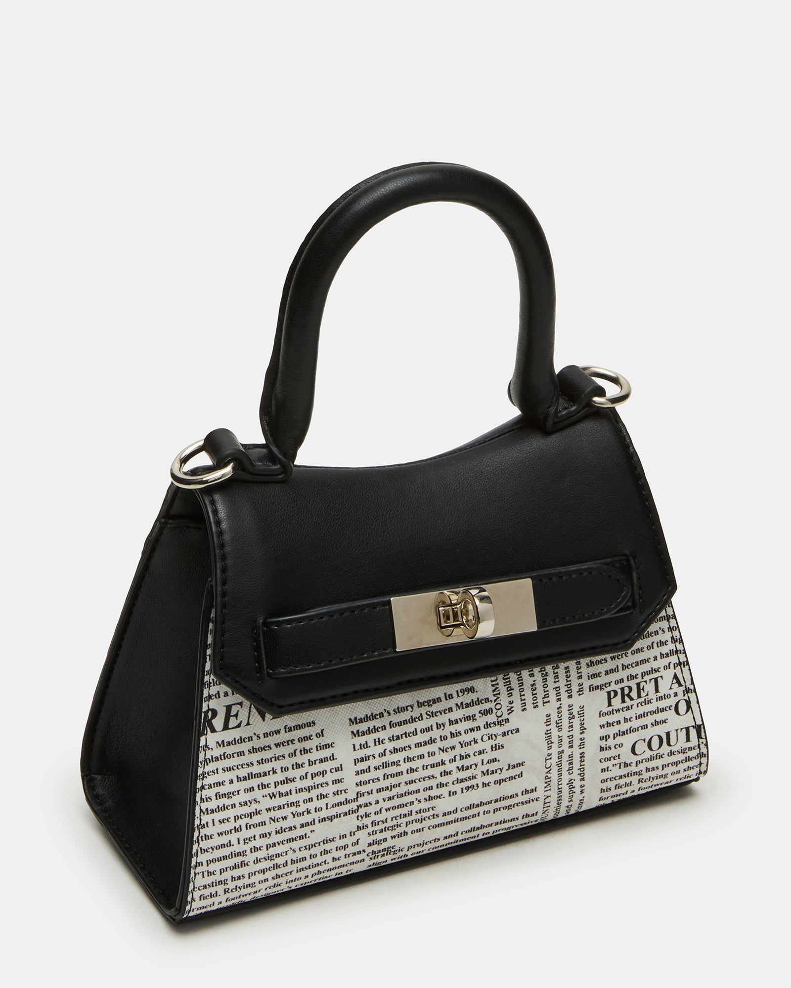 MADLYN BAG BLACK/WHITE-Cool A Warm