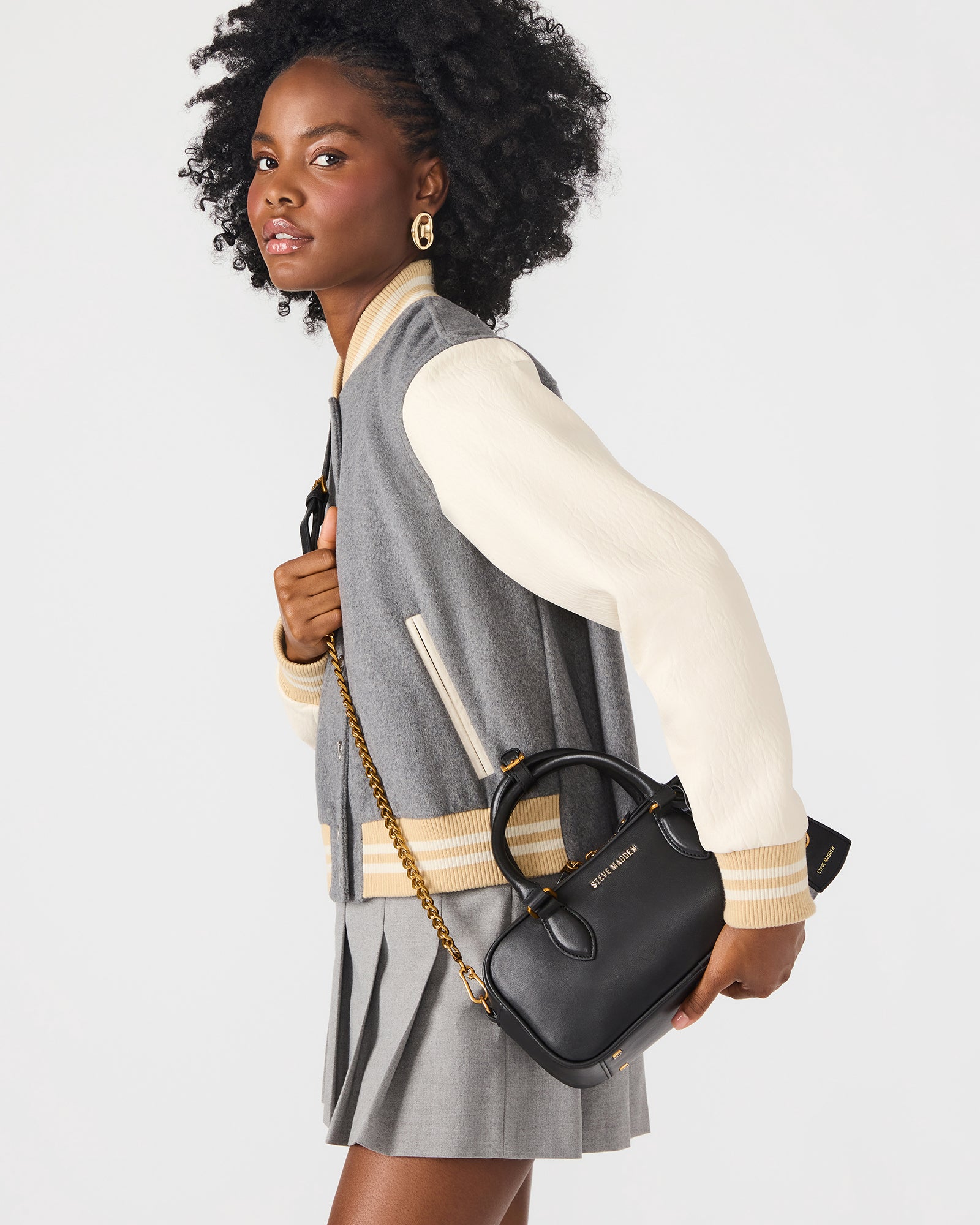 MERIT BAG BLACK LEATHER-Cool A Warm