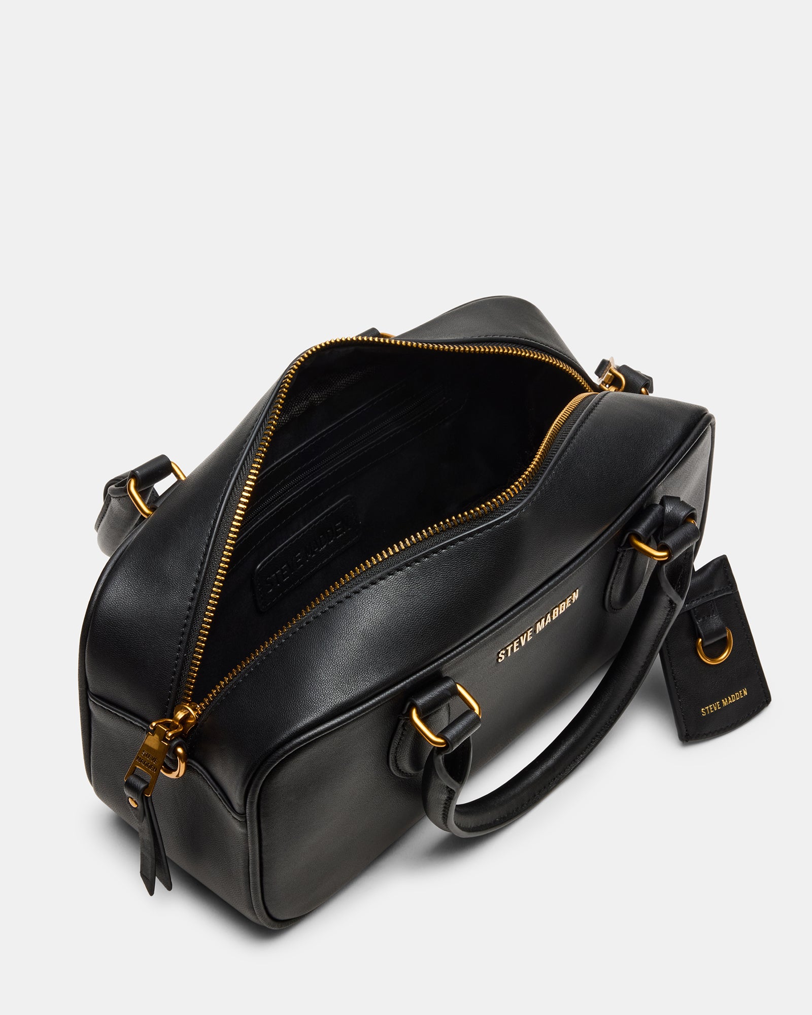 MERIT BAG BLACK LEATHER-Cool A Warm