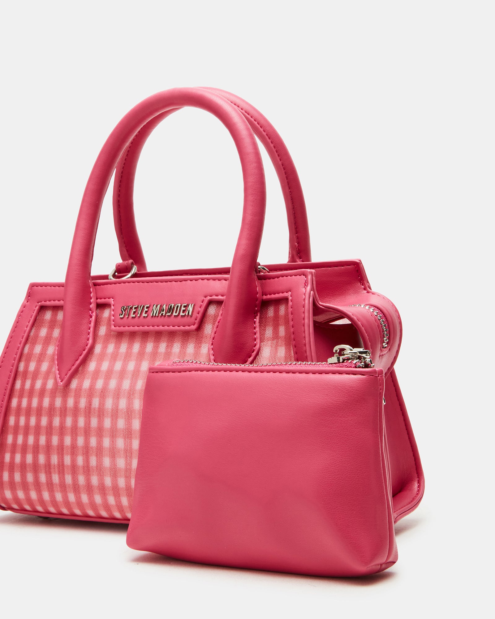 PEACHY BAG RED GINGHAM-Cool A Warm