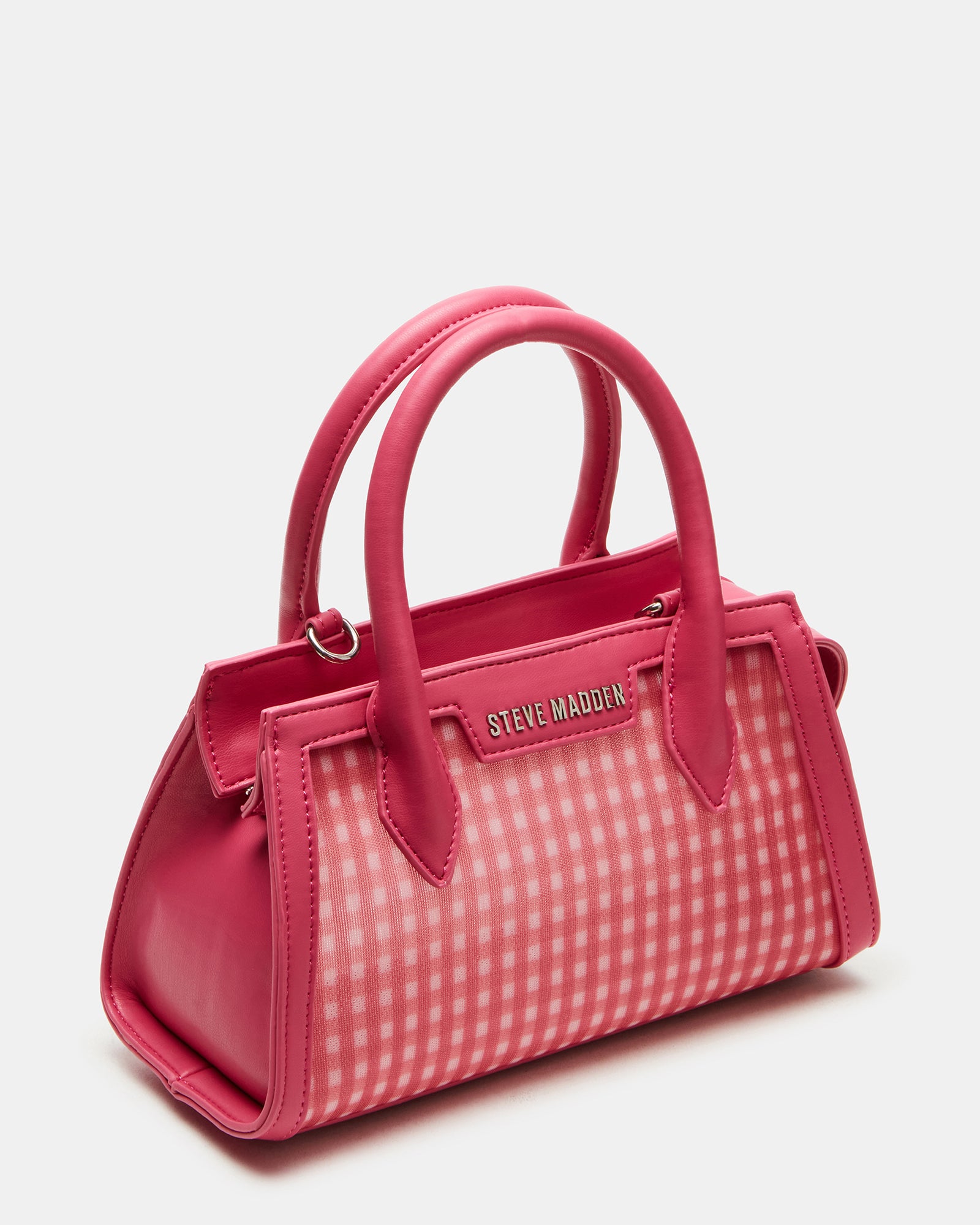 PEACHY BAG RED GINGHAM-Cool A Warm