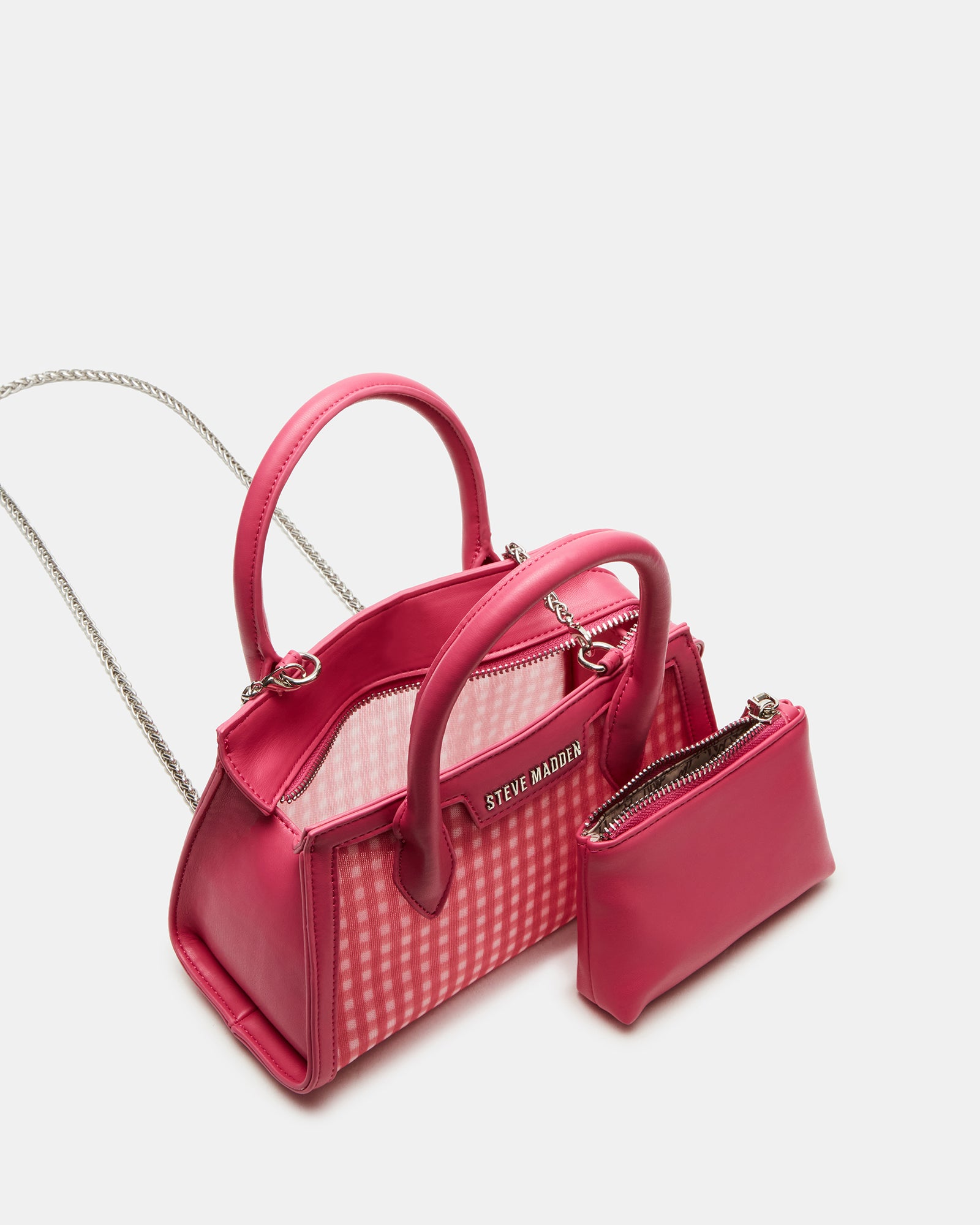 PEACHY BAG RED GINGHAM-Cool A Warm
