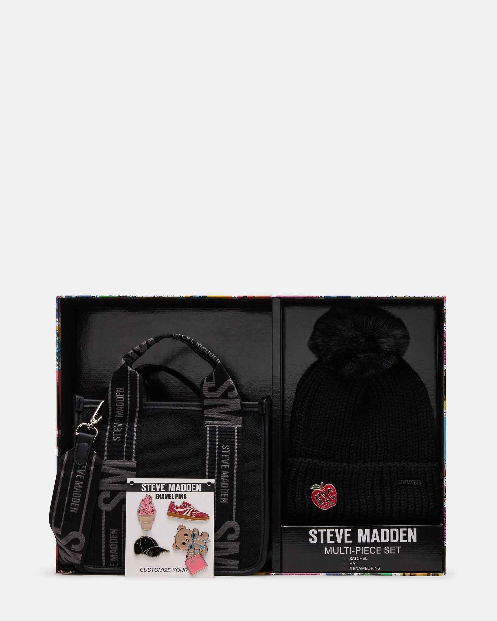 WEBBER HAT BOX GIFT SET BLACK-Cool A Warm