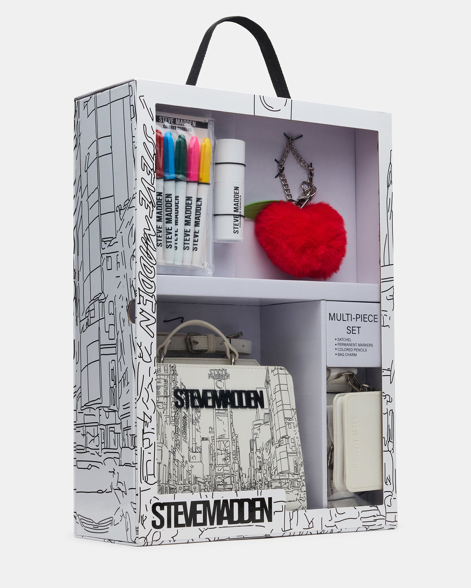 EVELYN PATCH BOX GIFT SET WHITE MULTI-Cool A Warm