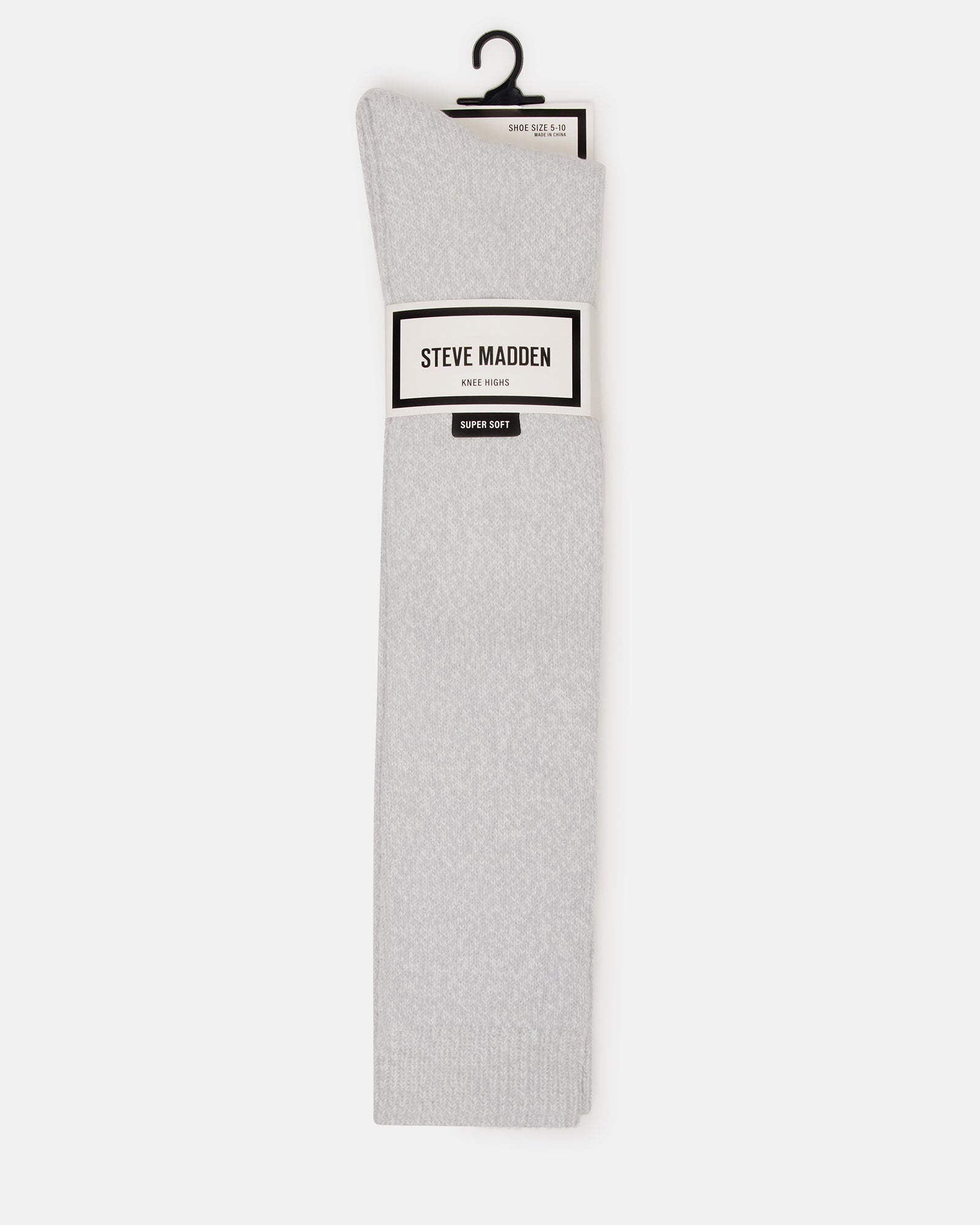 FALL 2 PACK MARLED KNEE HIGH SOCKS LIGHT GREY-Cool A Warm
