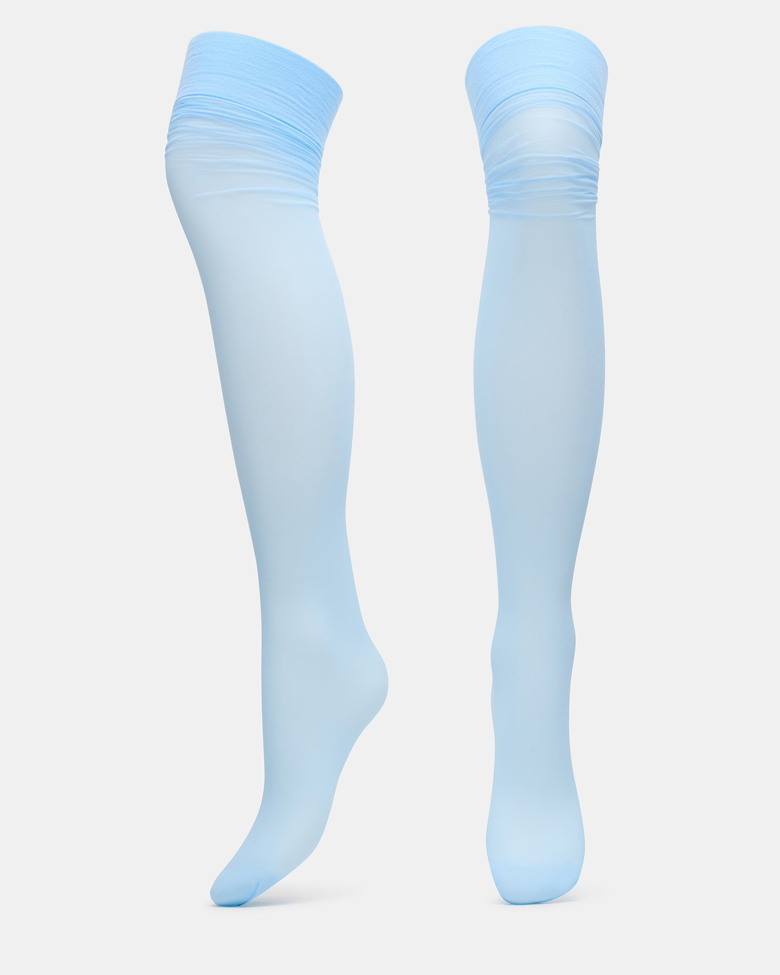 PREPPY TIGHTS LIGHT BLUE-Cool A Warm