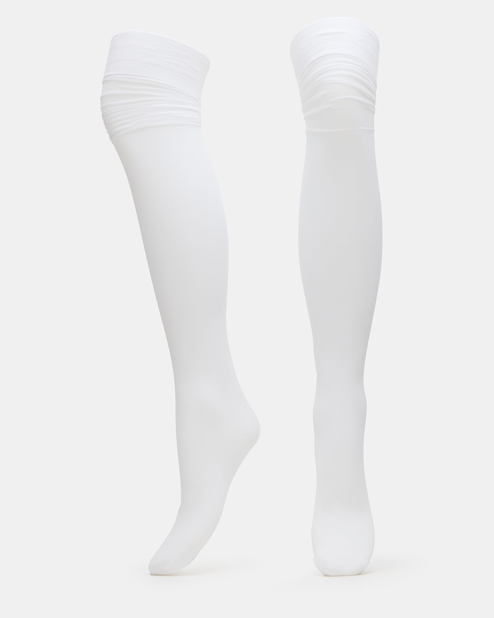 PREPPY TIGHTS WHITE-Cool A Warm