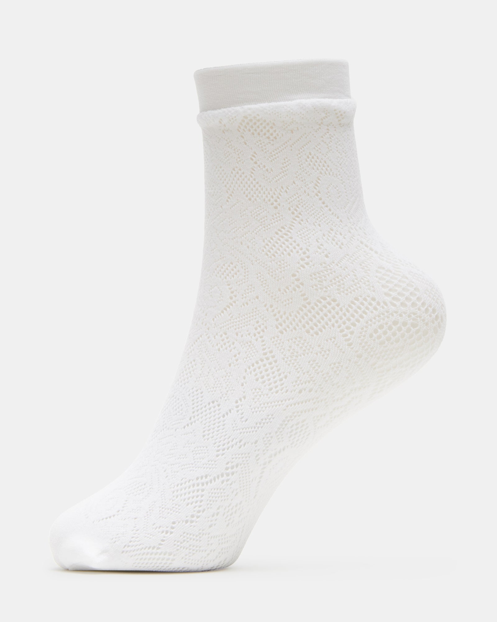 RICH SOCKS WHITE-Cool A Warm