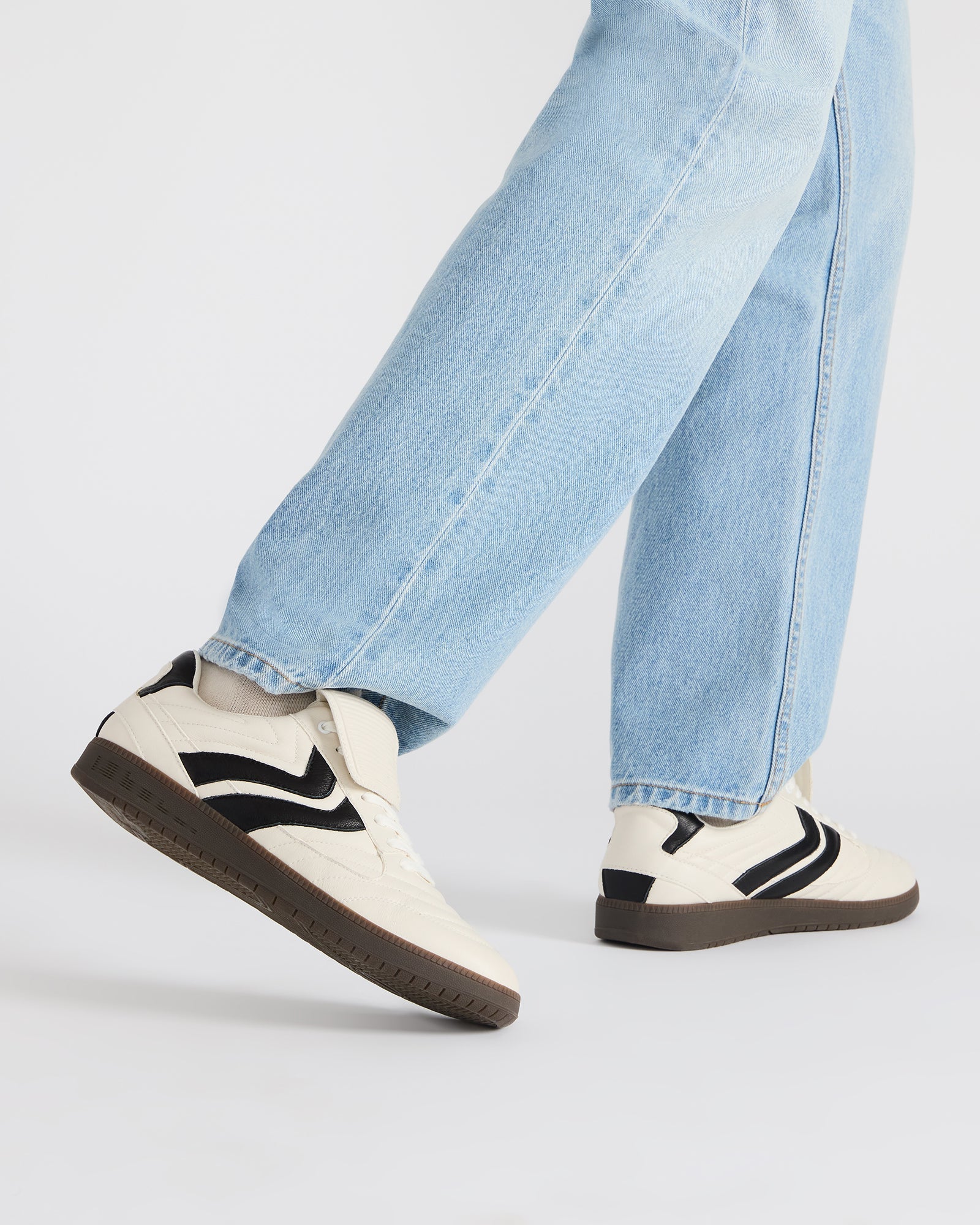 JANOS WHITE LEATHER-Cool A Warm