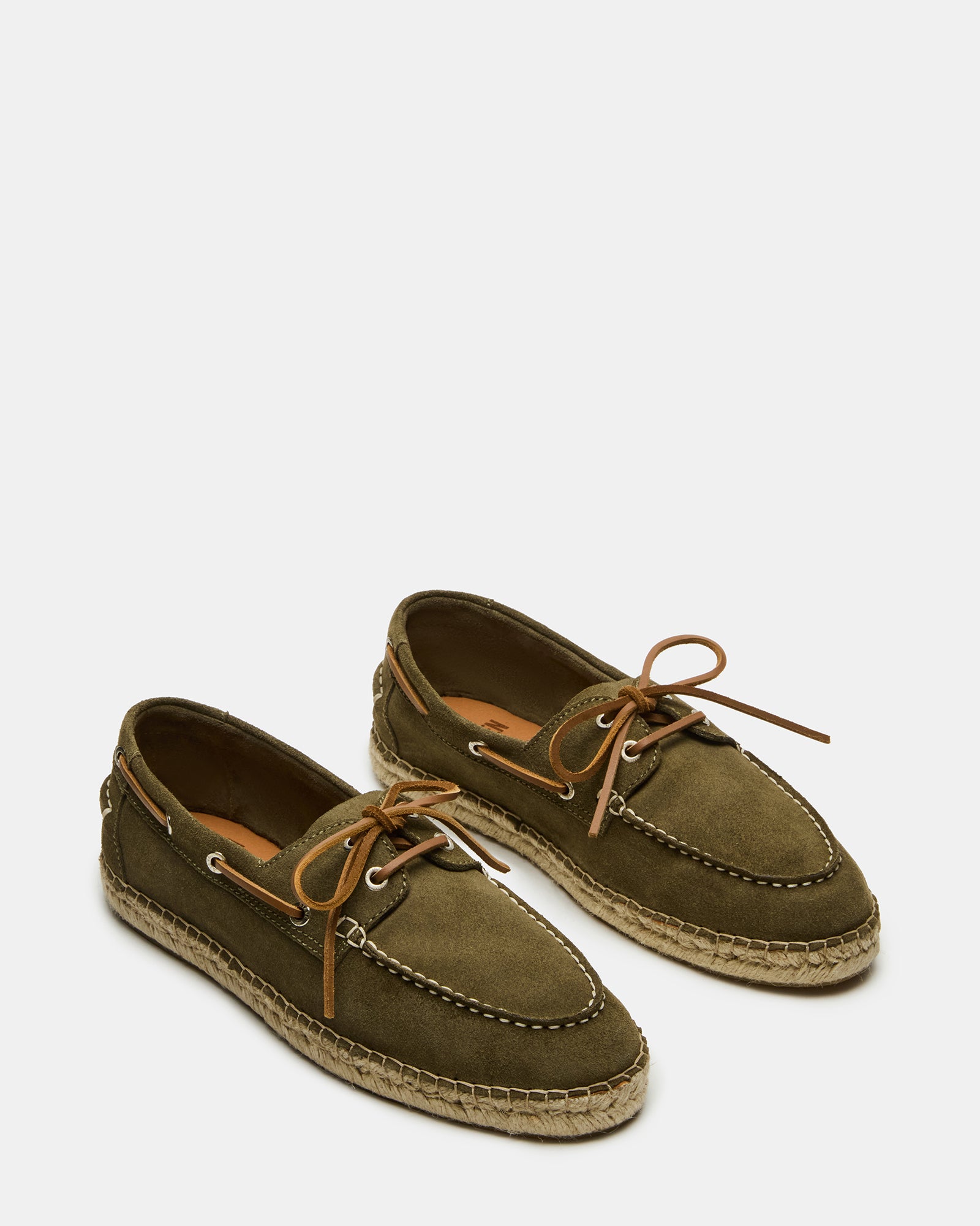 PANCHO OLIVE SUEDE-Cool A Warm