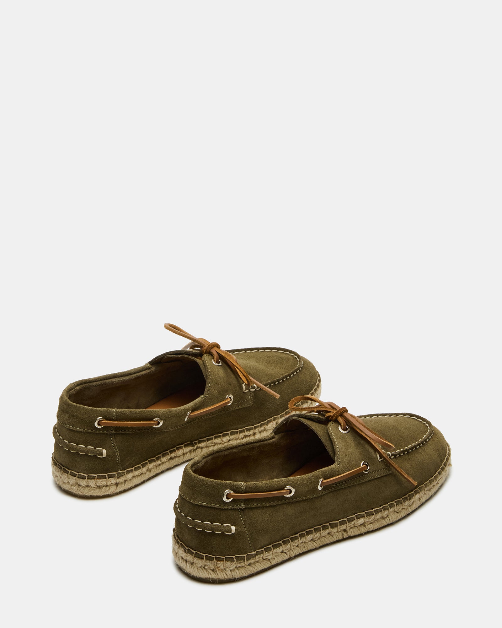 PANCHO OLIVE SUEDE-Cool A Warm