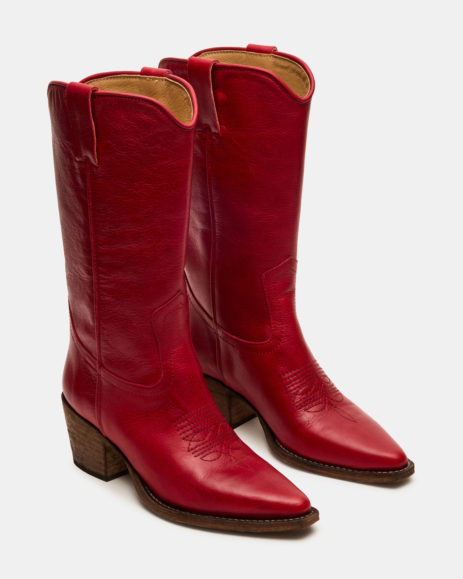 ALBANY RED LEATHER-Cool A Warm