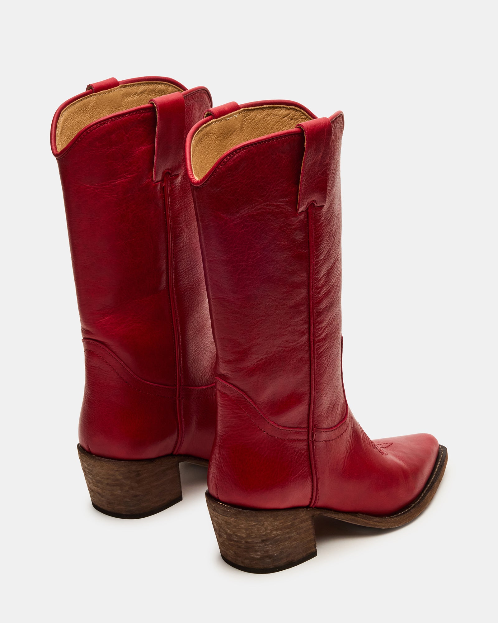 ALBANY RED LEATHER-Cool A Warm