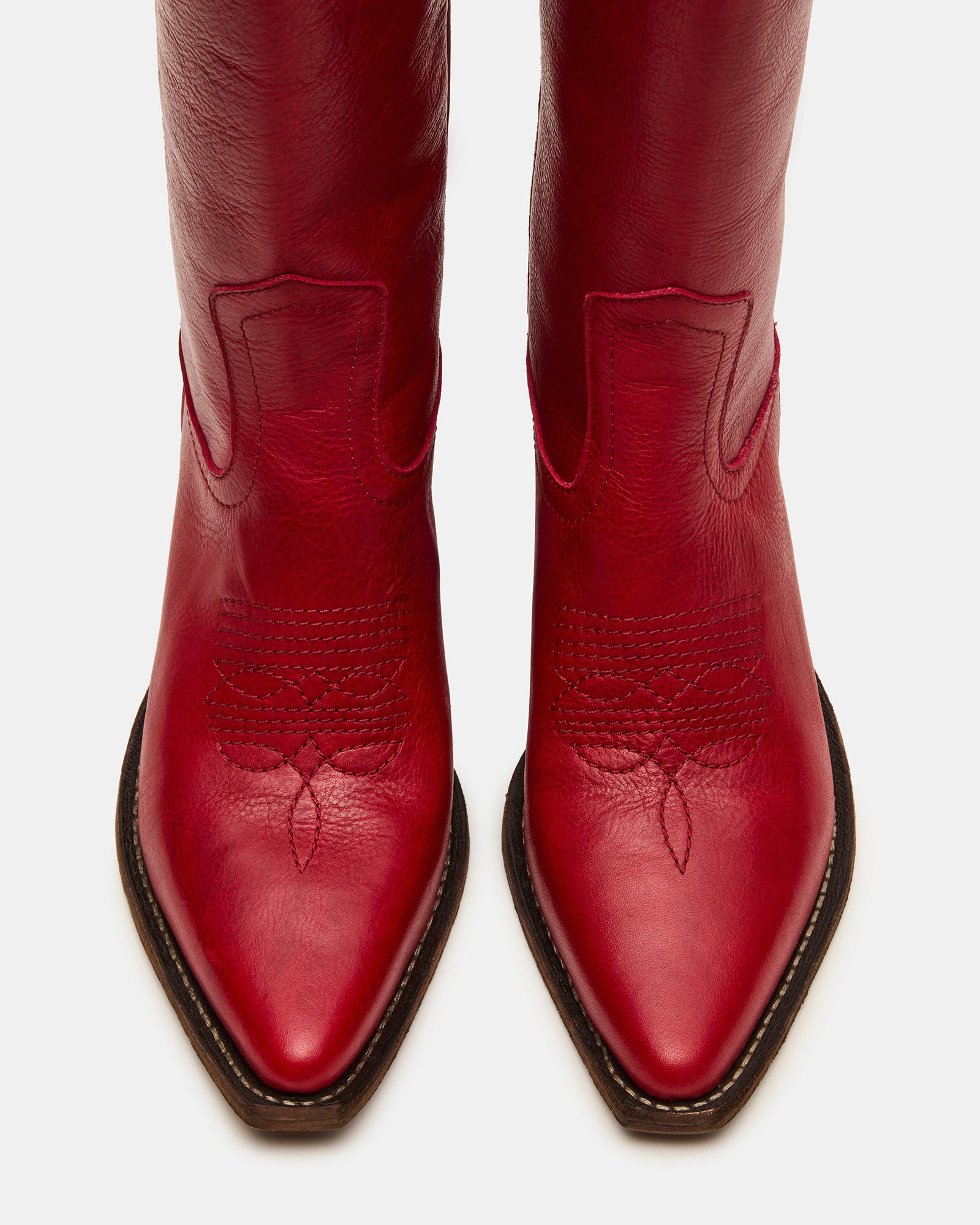 ALBANY RED LEATHER-Cool A Warm