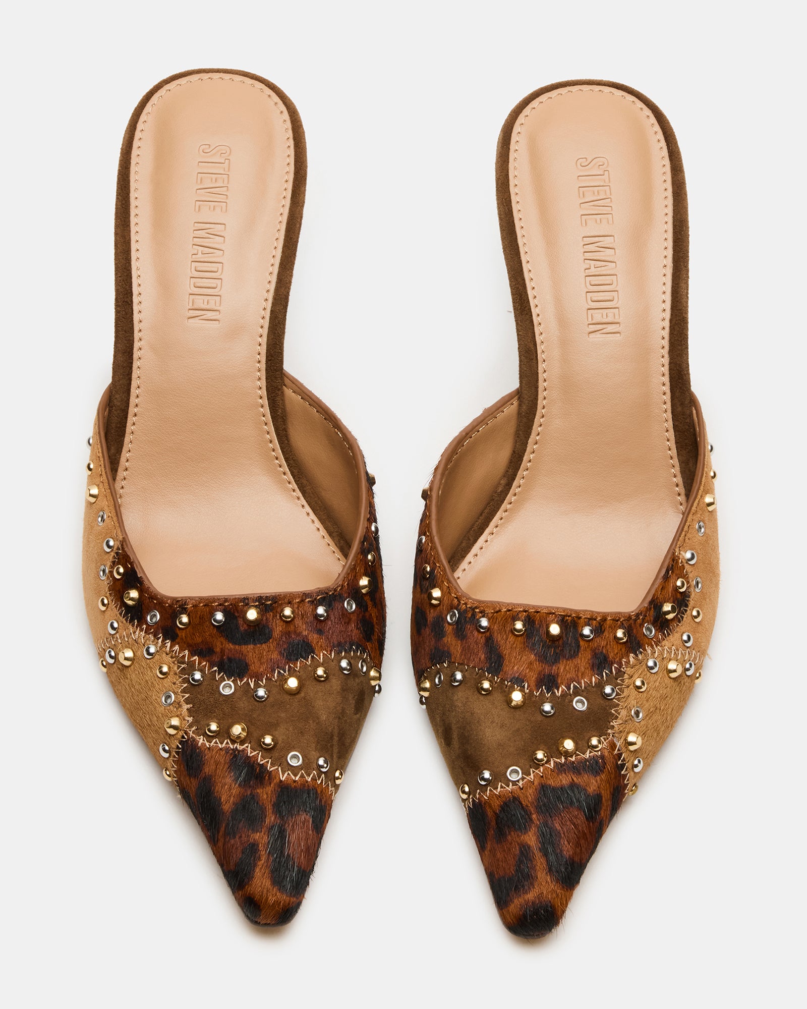 ALEXI LEOPARD MULTI STUDS-Cool A Warm