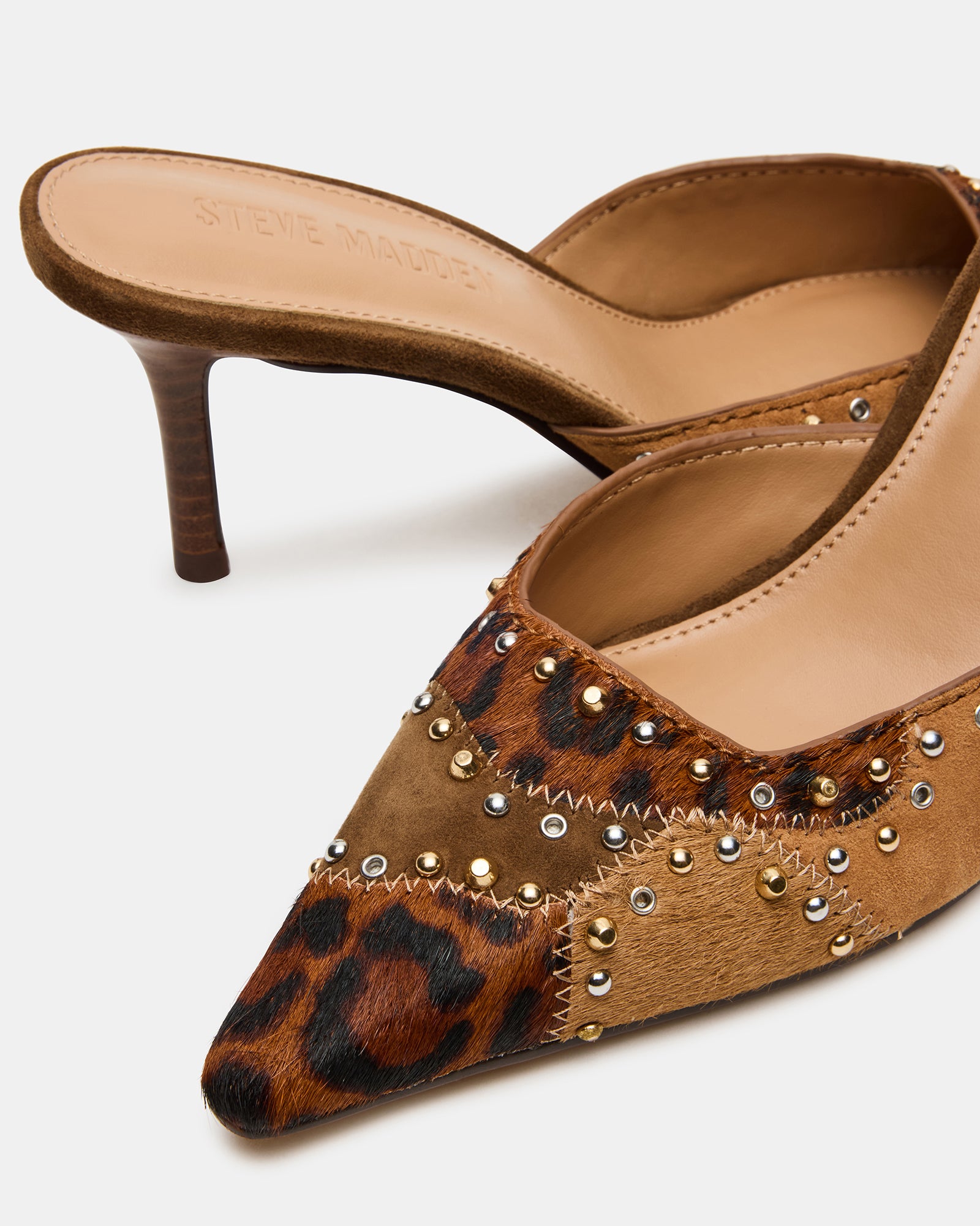 ALEXI LEOPARD MULTI STUDS-Cool A Warm