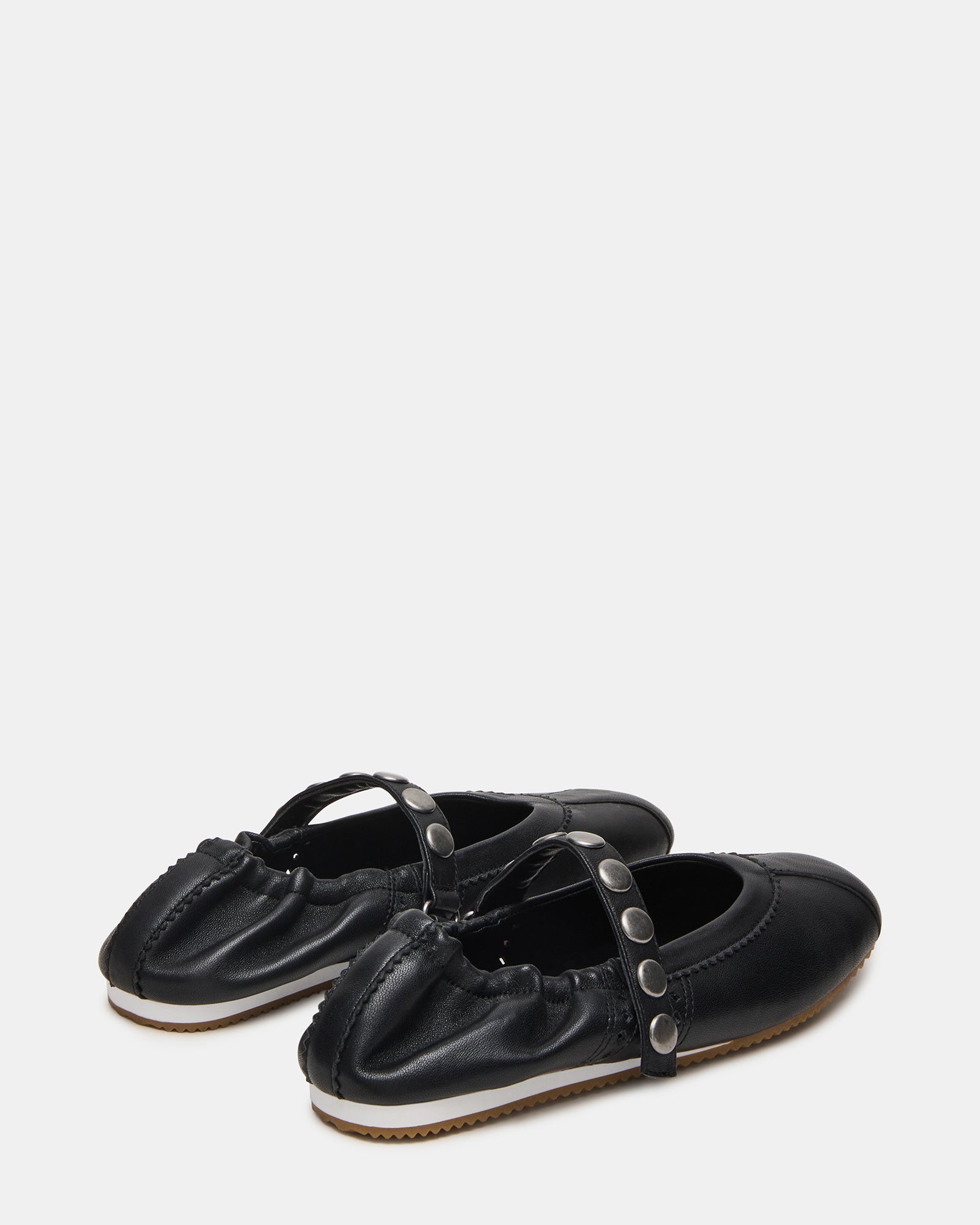 ANAYA BLACK LEATHER STUDS-Cool A Warm