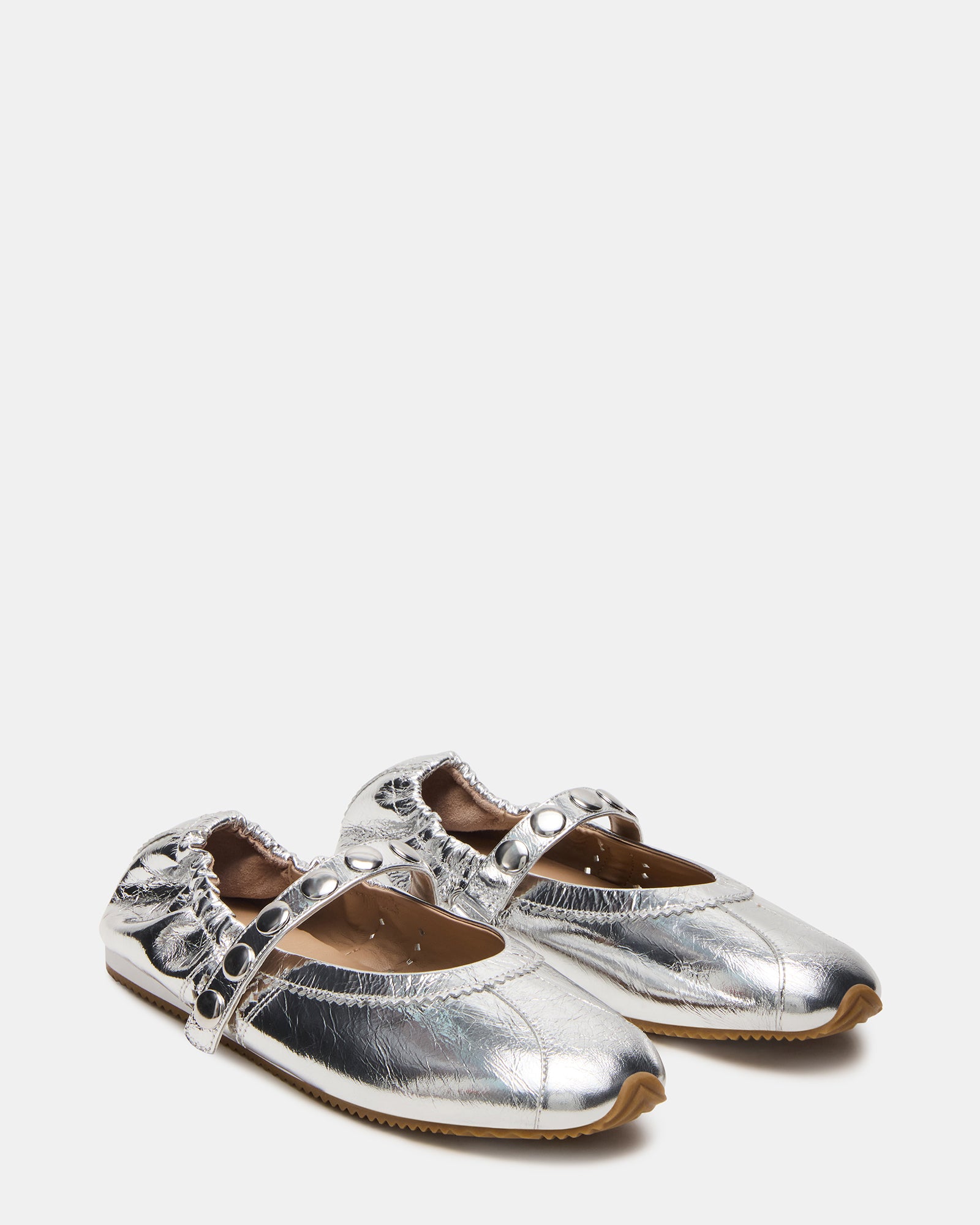 ANAYA SILVER LEATHER STUDS-Cool A Warm