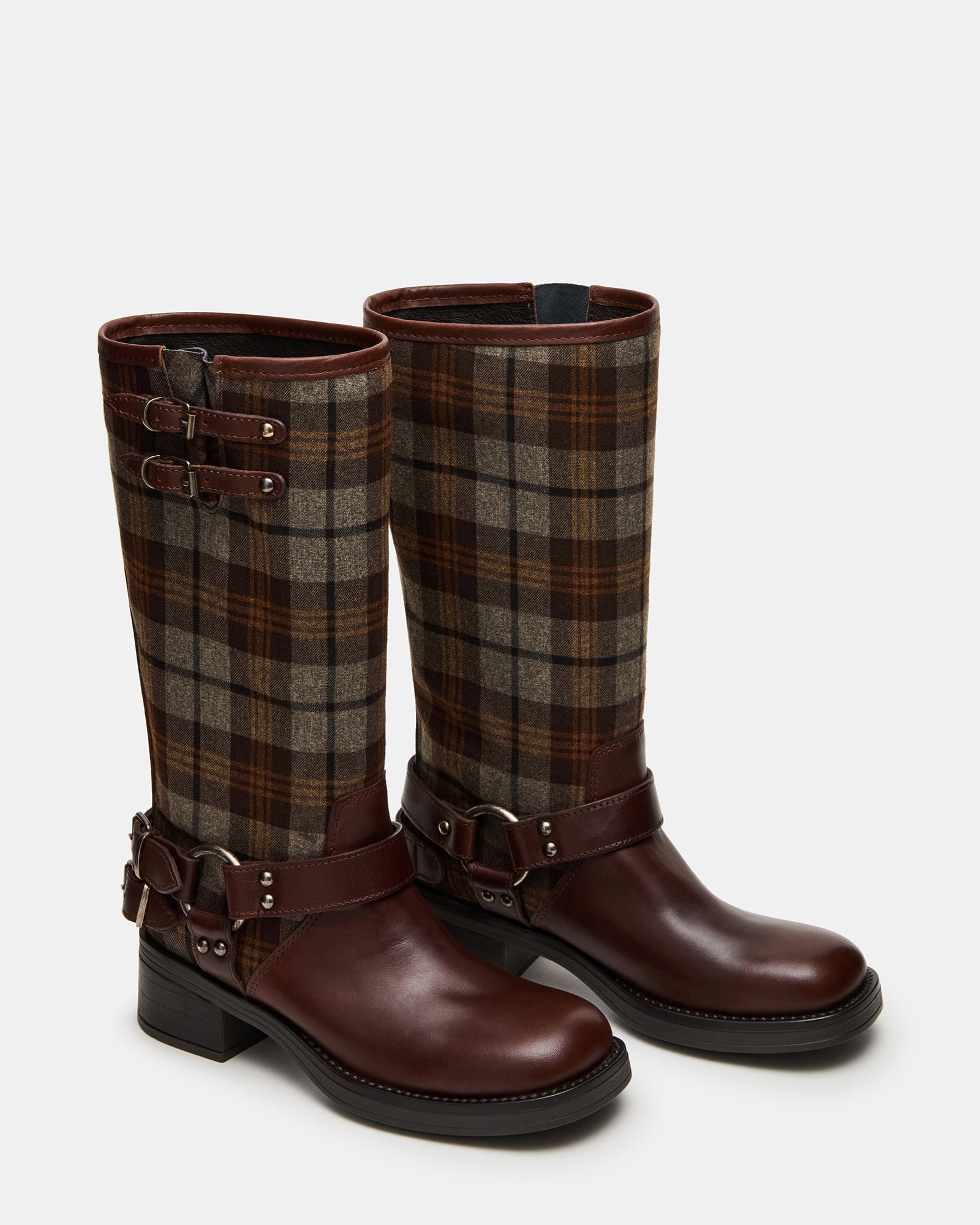 ASTOR FLANNEL BROWN MULTI-Cool A Warm