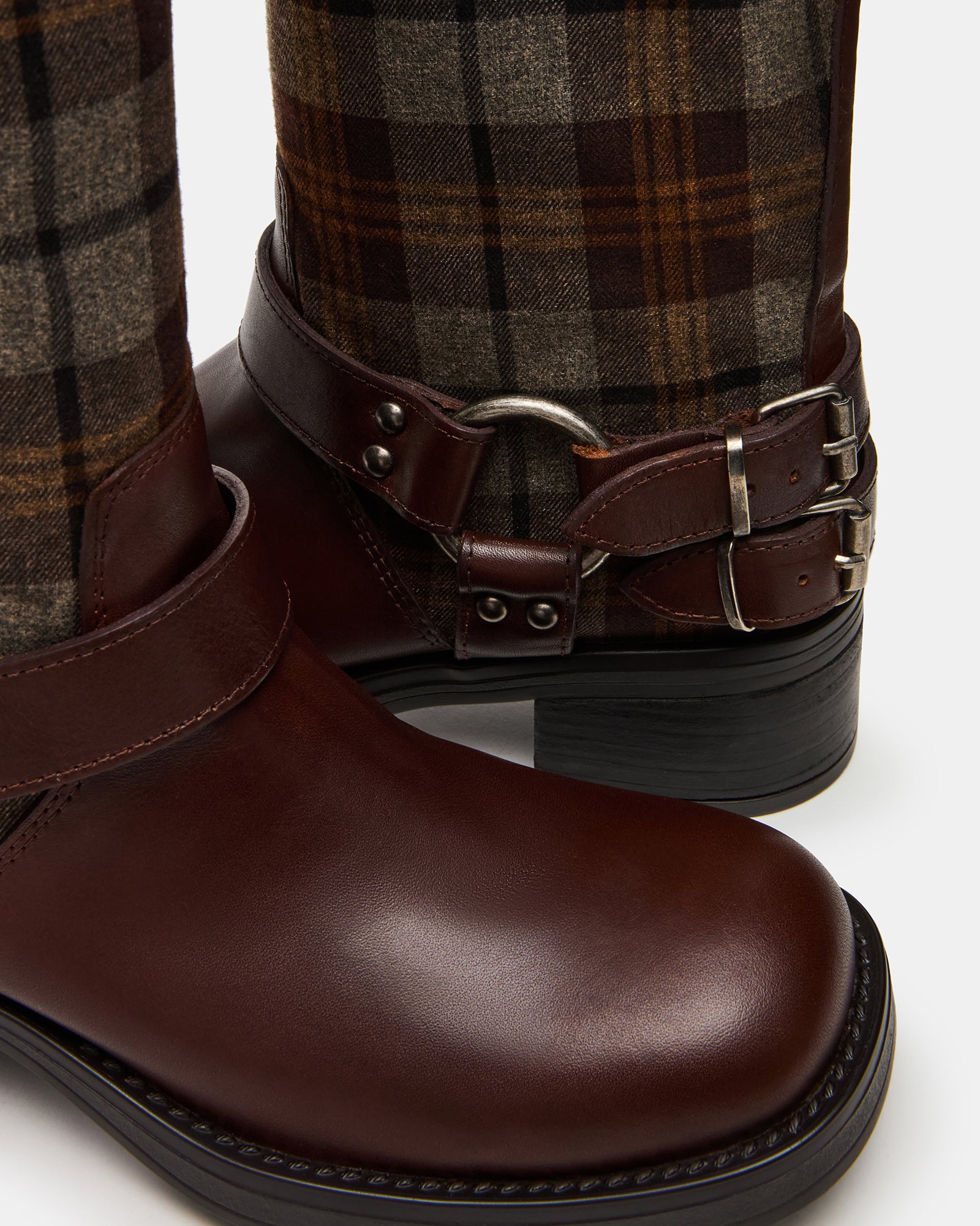 ASTOR FLANNEL BROWN MULTI-Cool A Warm