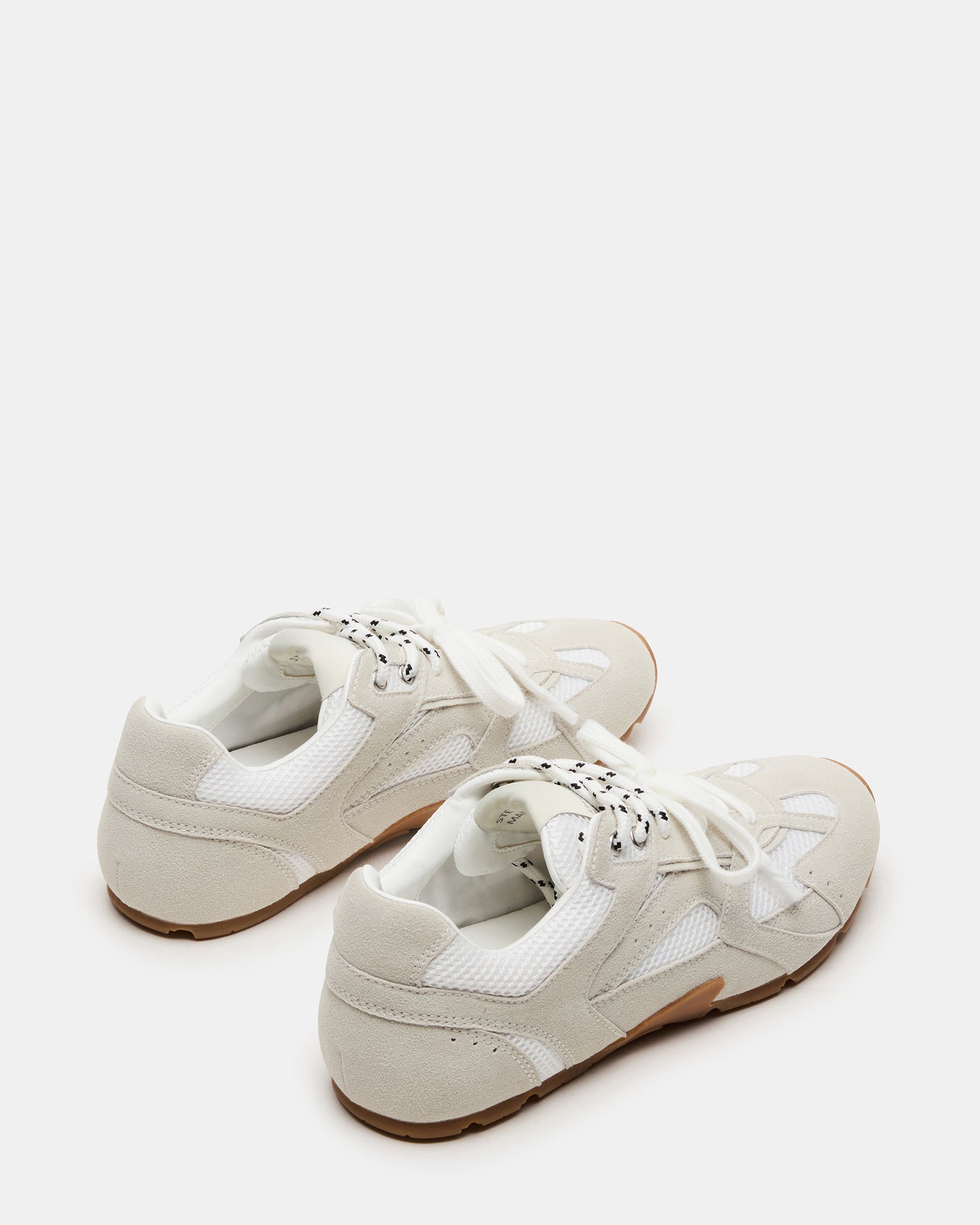 AZIEL WHITE SUEDE-Cool A Warm