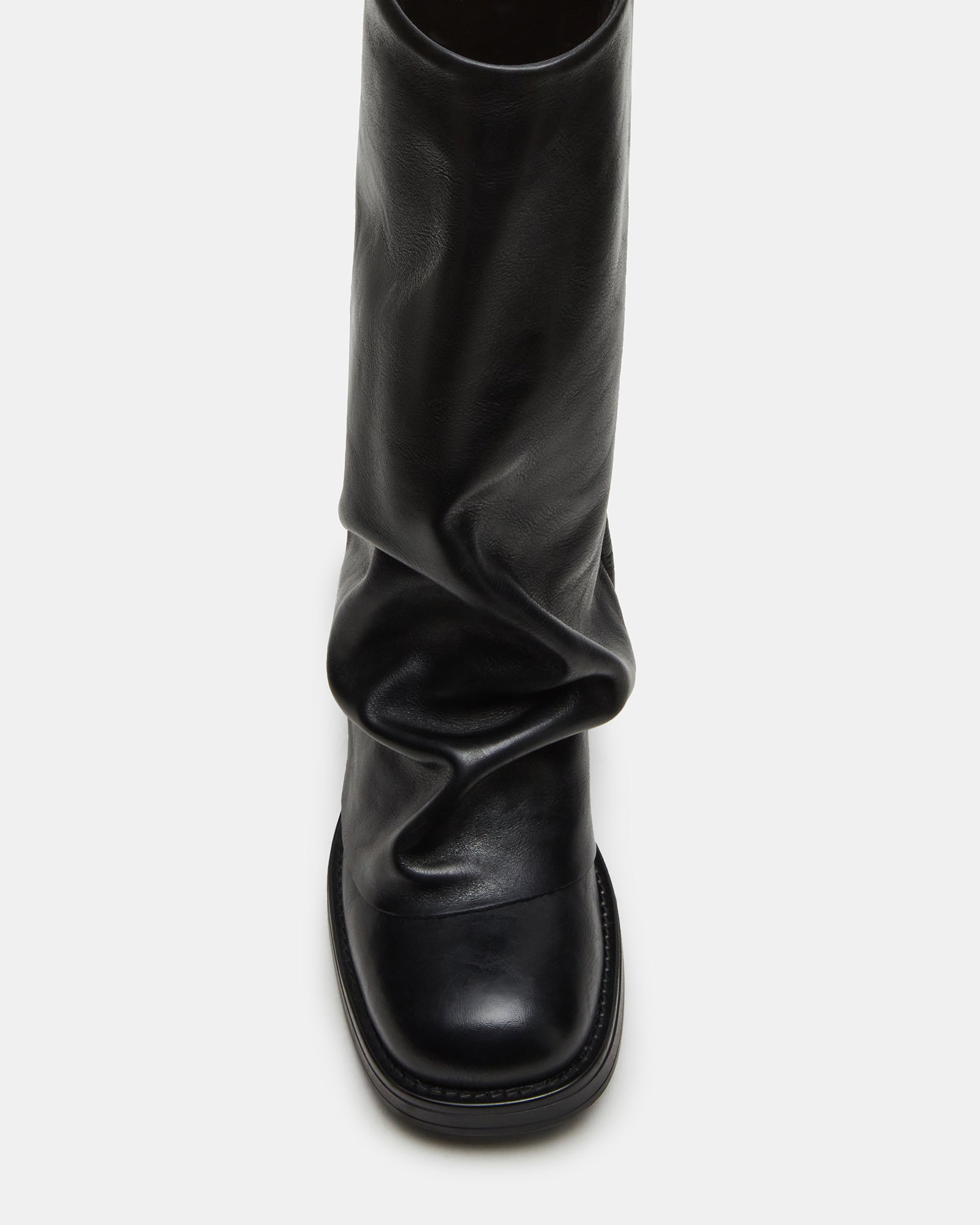 BENTON BLACK LEATHER-Cool A Warm