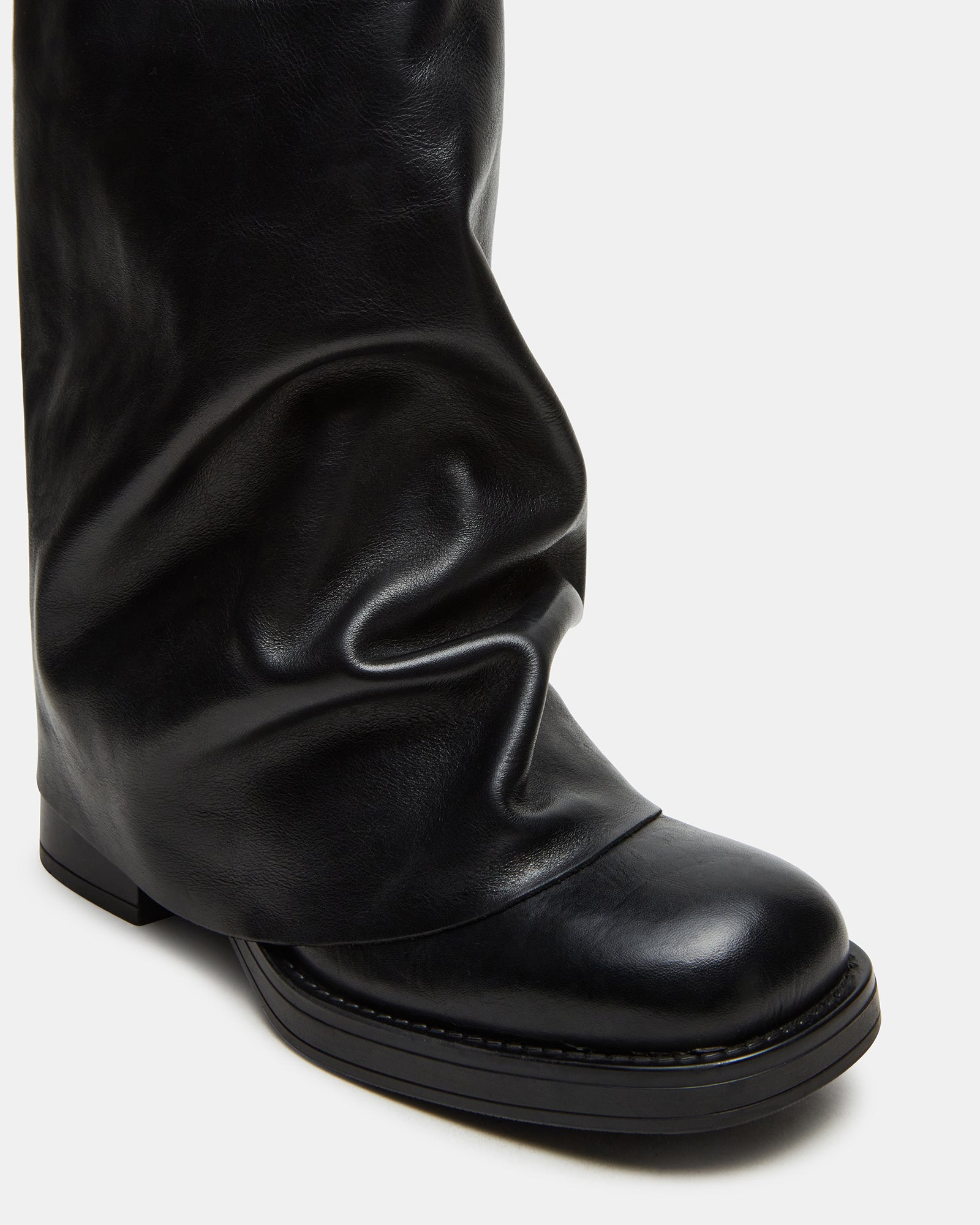 BENTON BLACK LEATHER-Cool A Warm