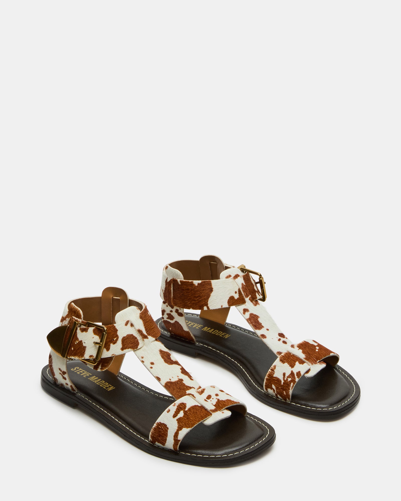 BRAZINN BROWN COW PRINT-Cool A Warm