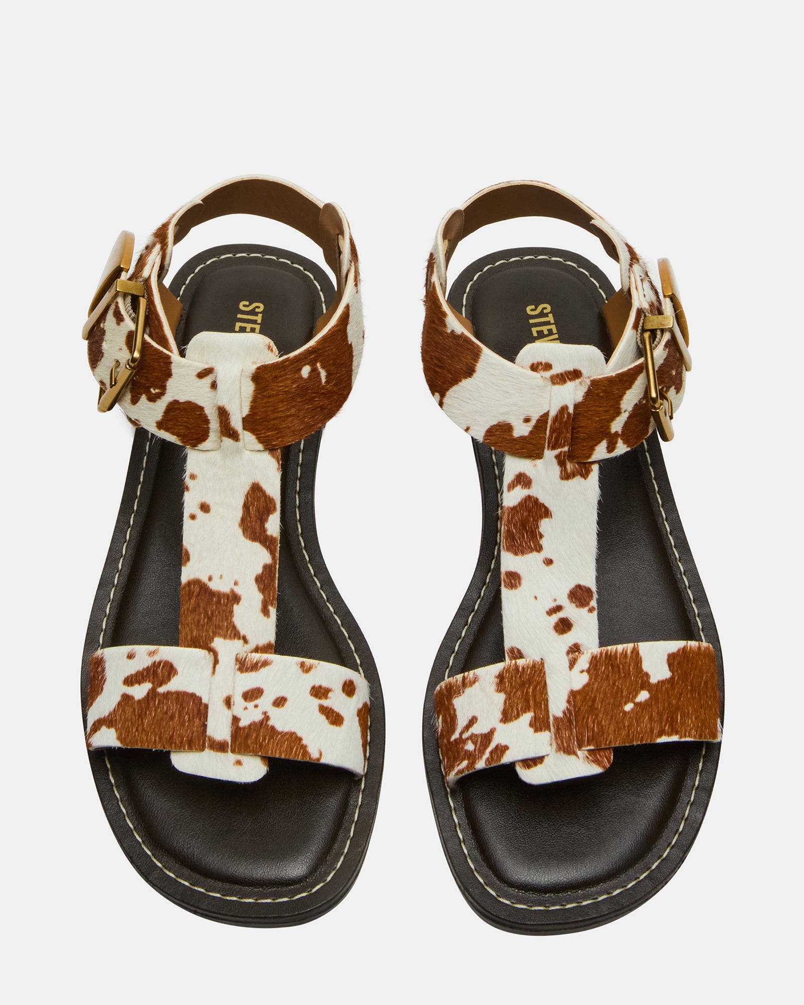BRAZINN BROWN COW PRINT-Cool A Warm