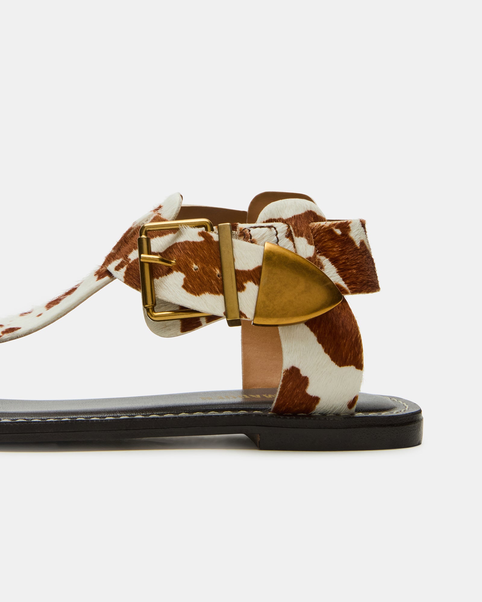 BRAZINN BROWN COW PRINT-Cool A Warm