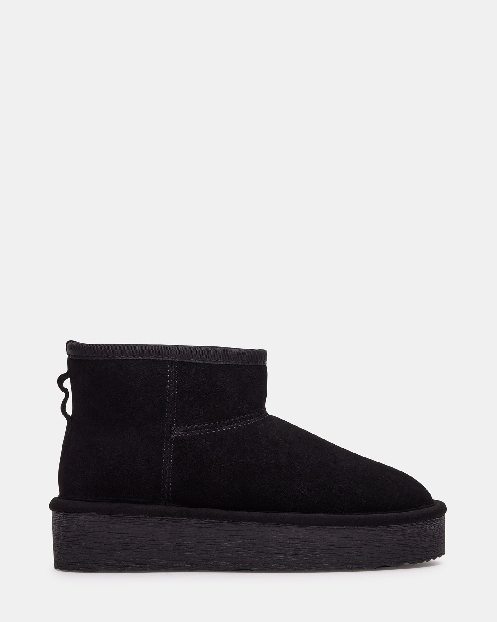 COMFY BLACK SUEDE-Cool A Warm