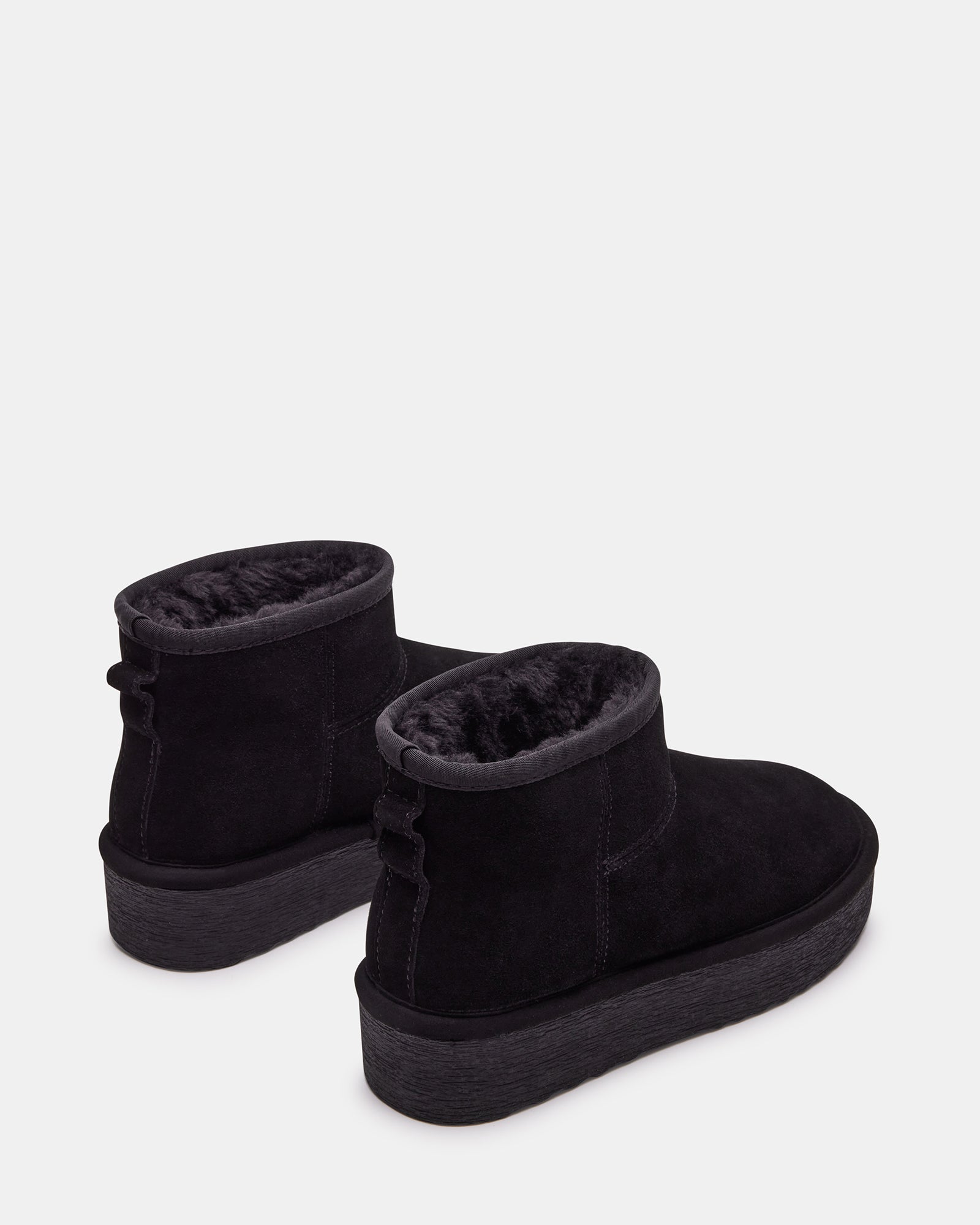 COMFY BLACK SUEDE-Cool A Warm