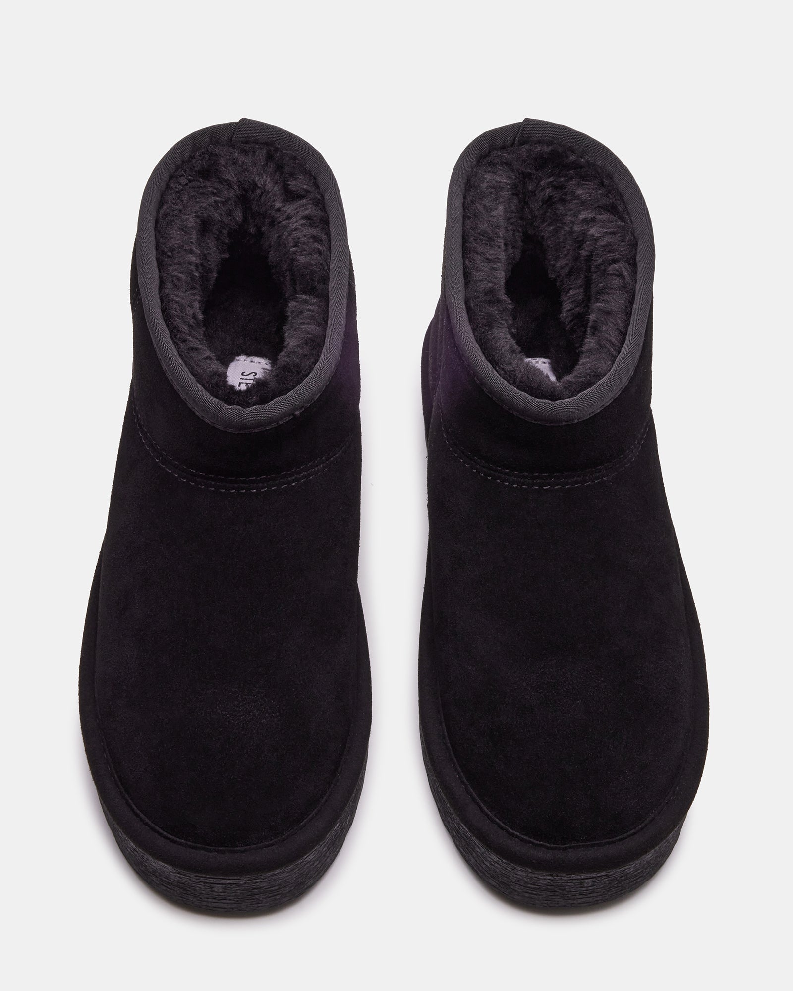 COMFY BLACK SUEDE-Cool A Warm