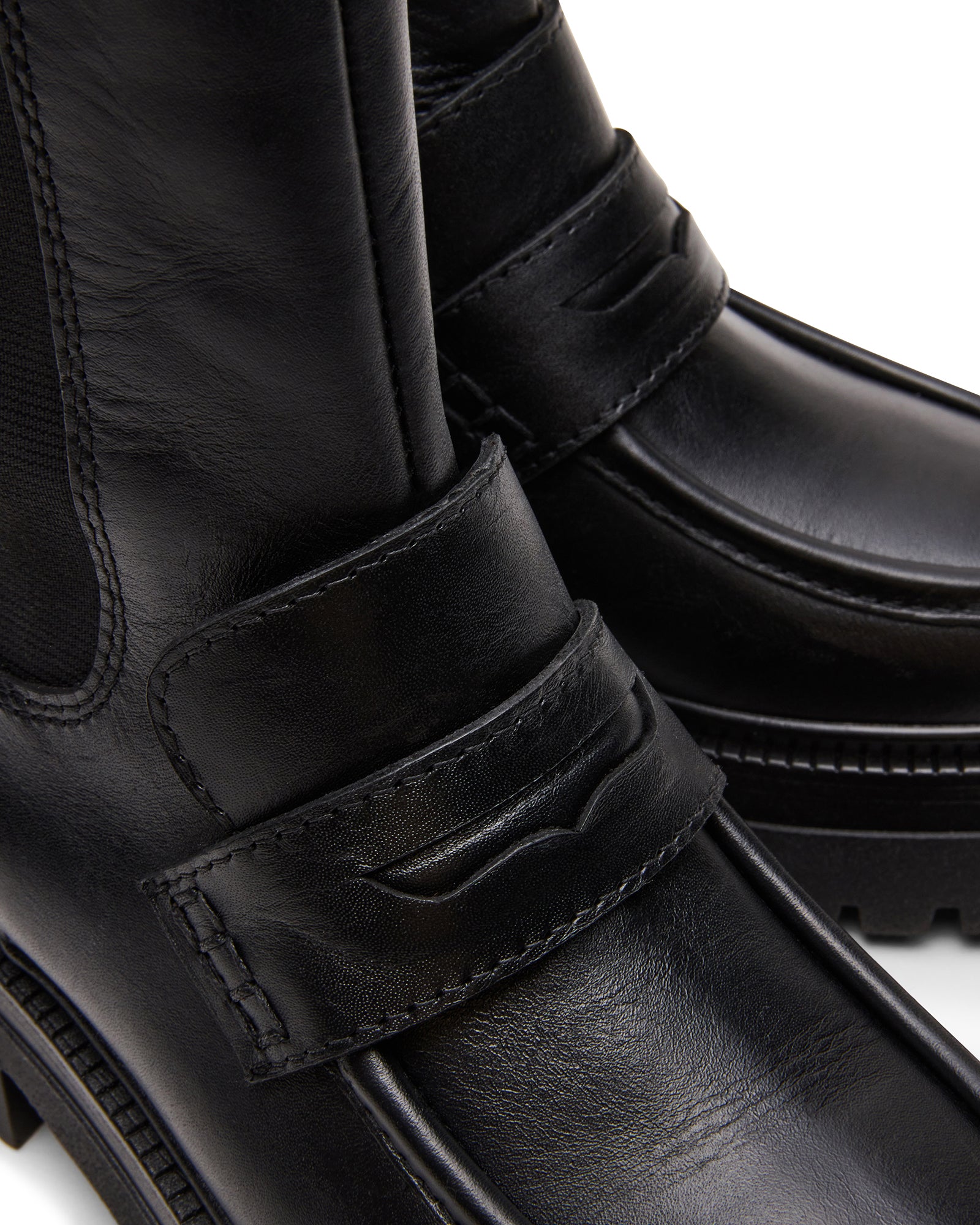 CONWAY BLACK LEATHER-Cool A Warm