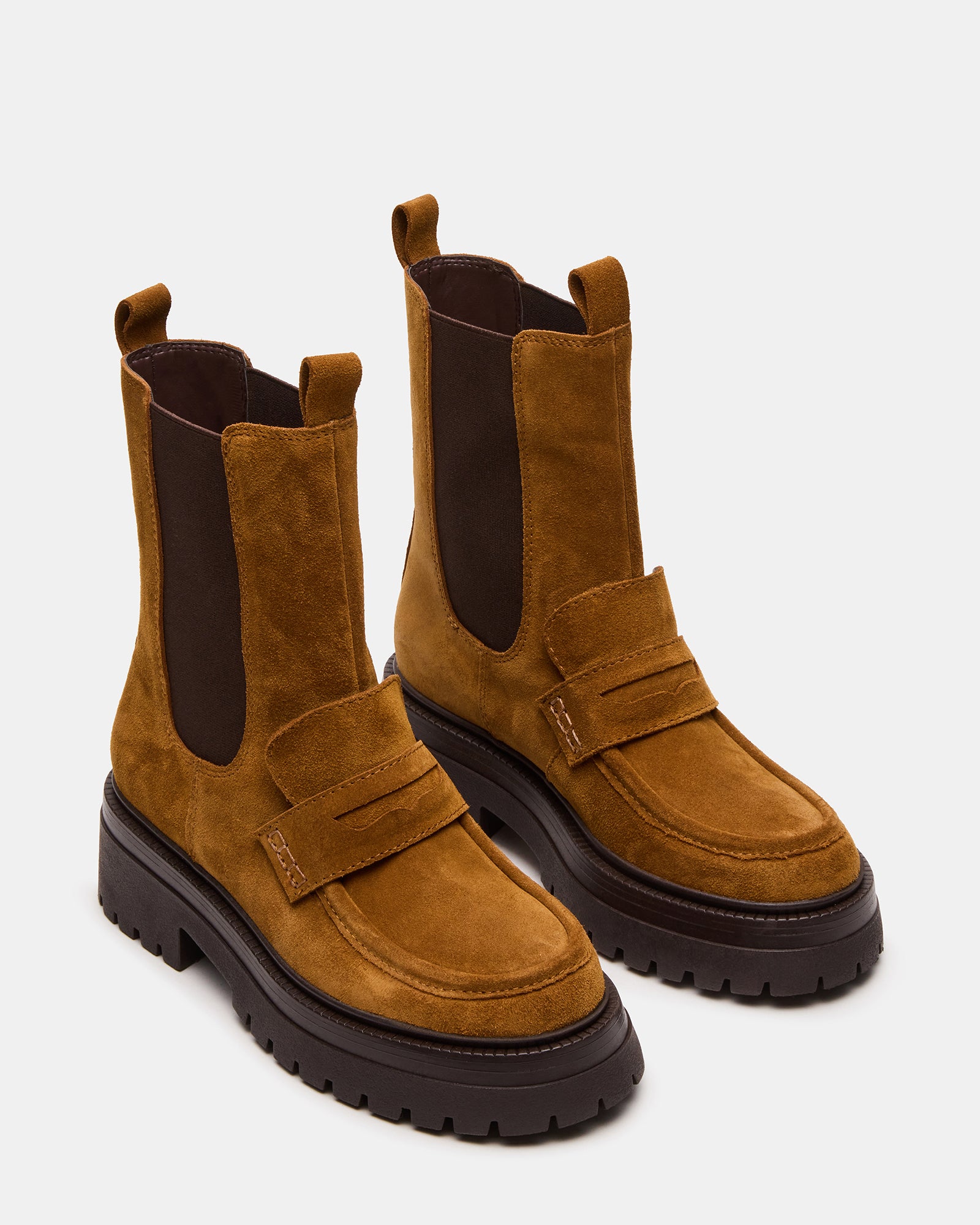 CONWAY COGNAC SUEDE-Cool A Warm