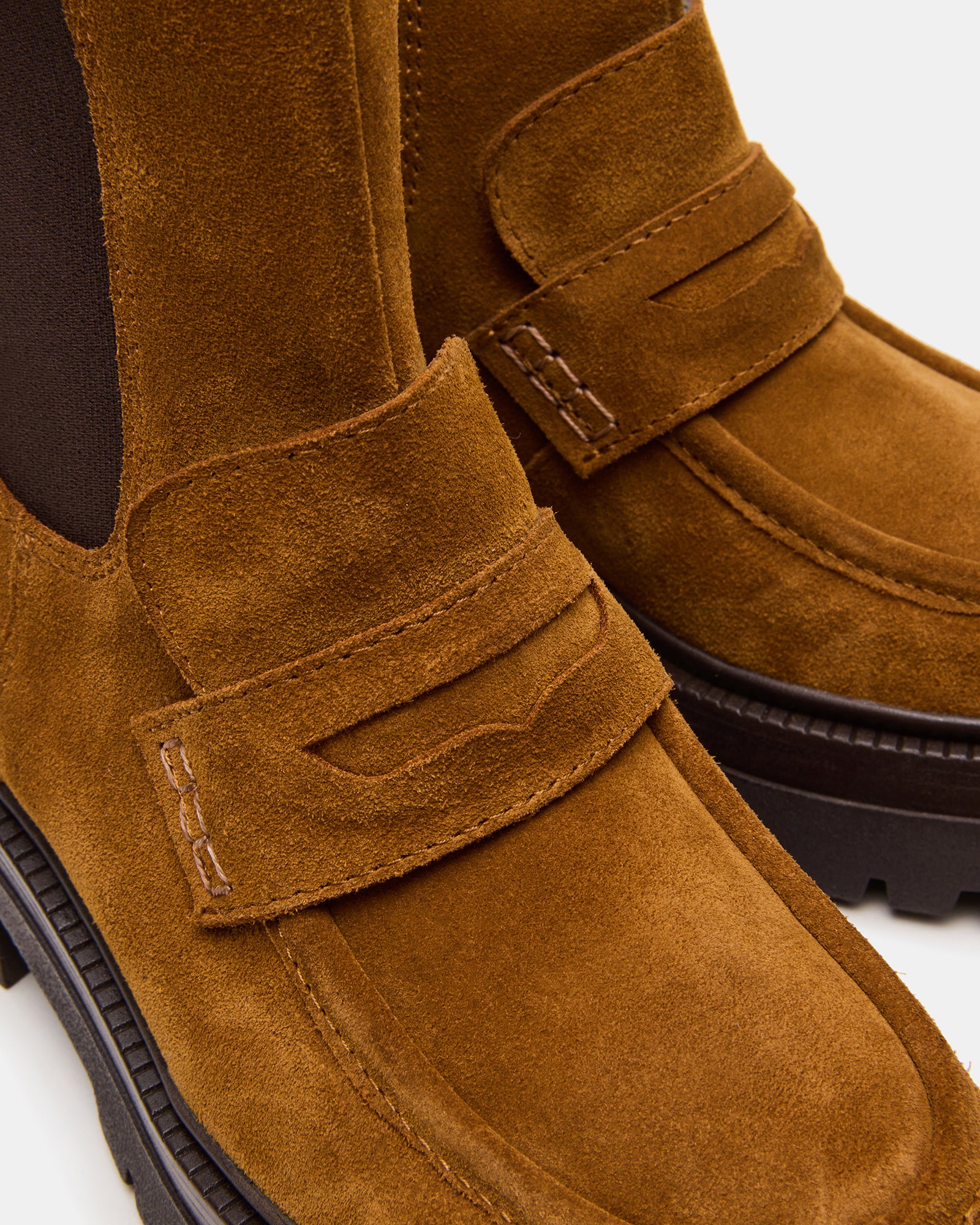 CONWAY COGNAC SUEDE-Cool A Warm