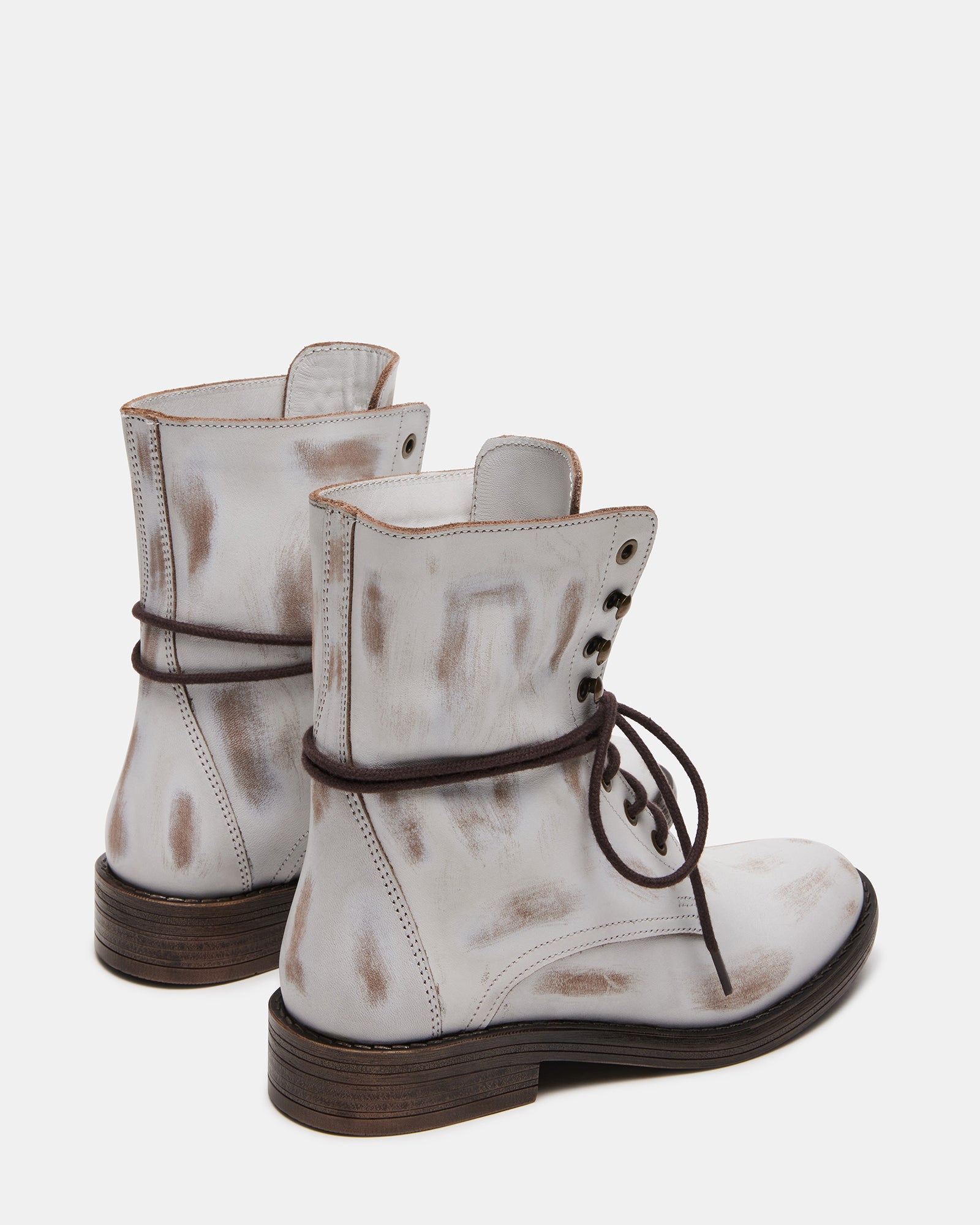 DEVIE WHITE LEATHER-Cool A Warm