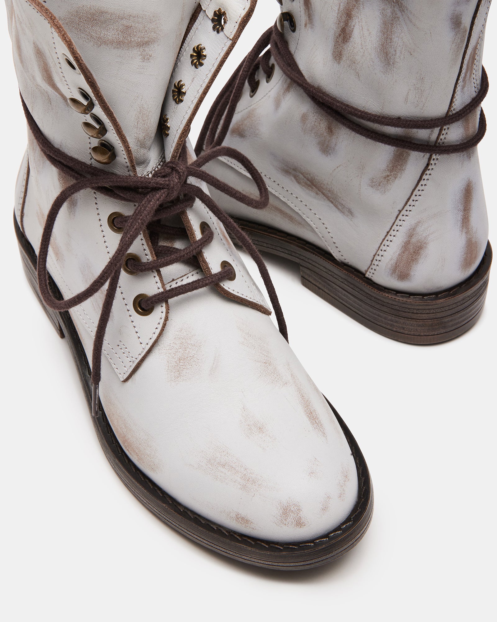 DEVIE WHITE LEATHER-Cool A Warm