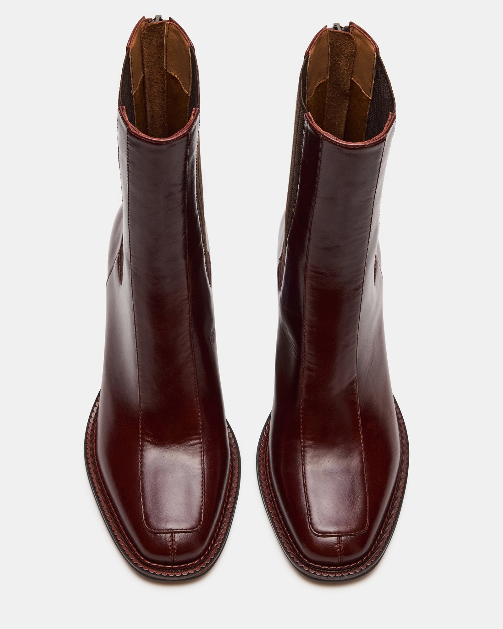 DOWNTOWN BROWN LEATHER-Cool A Warm