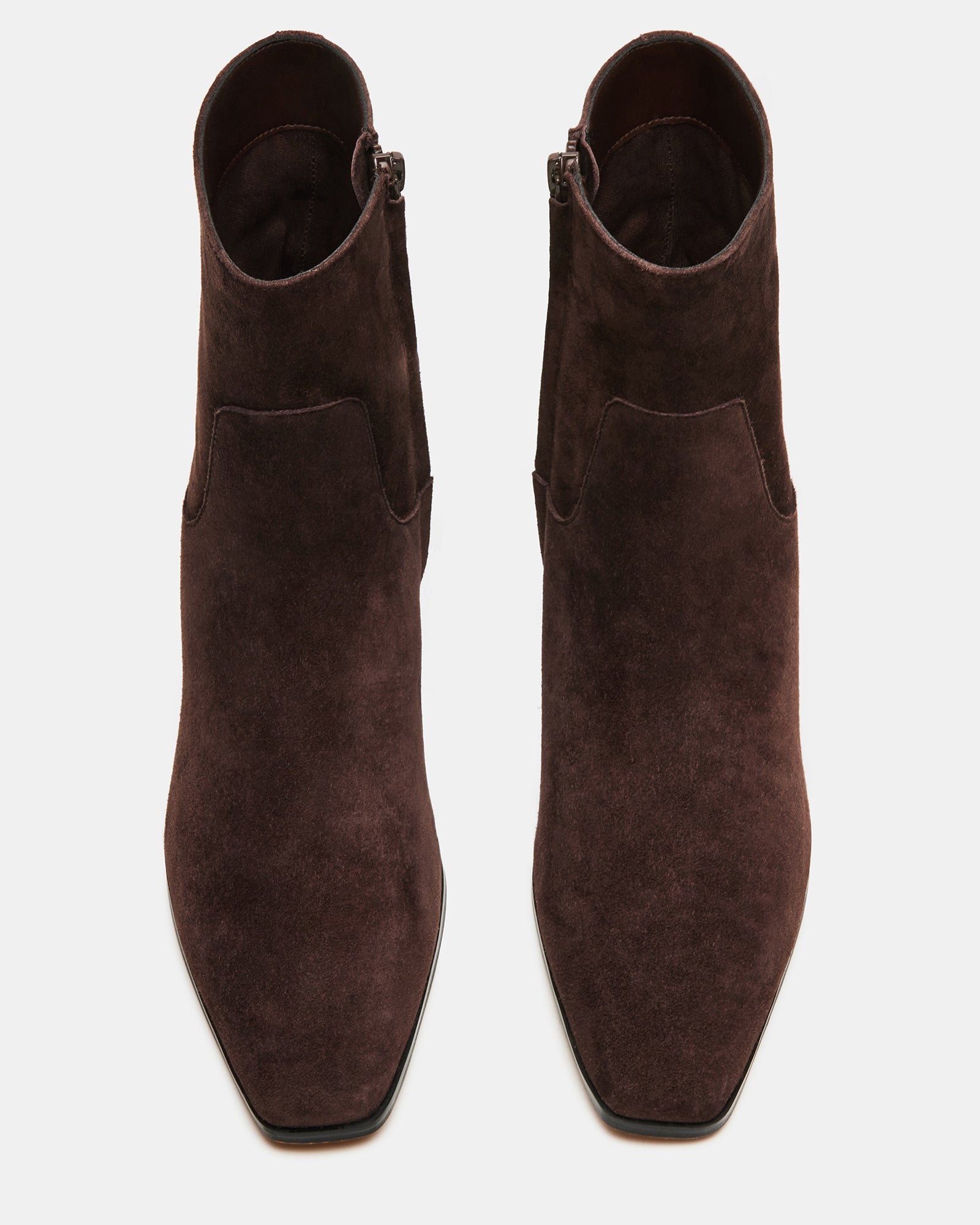 DUSTY CHOCOLATE BROWN SUEDE-Cool A Warm
