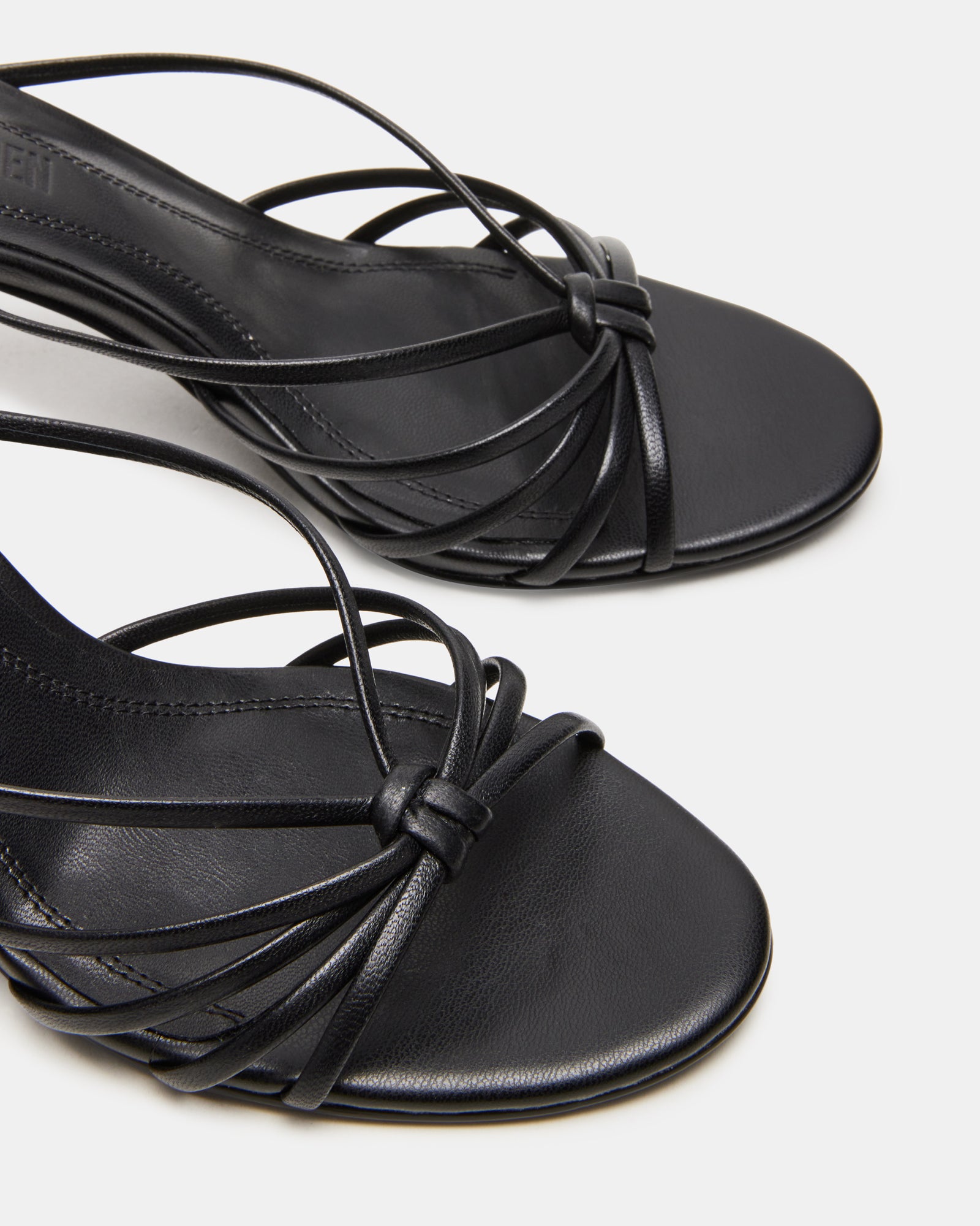 EDNA BLACK LEATHER-Cool A Warm