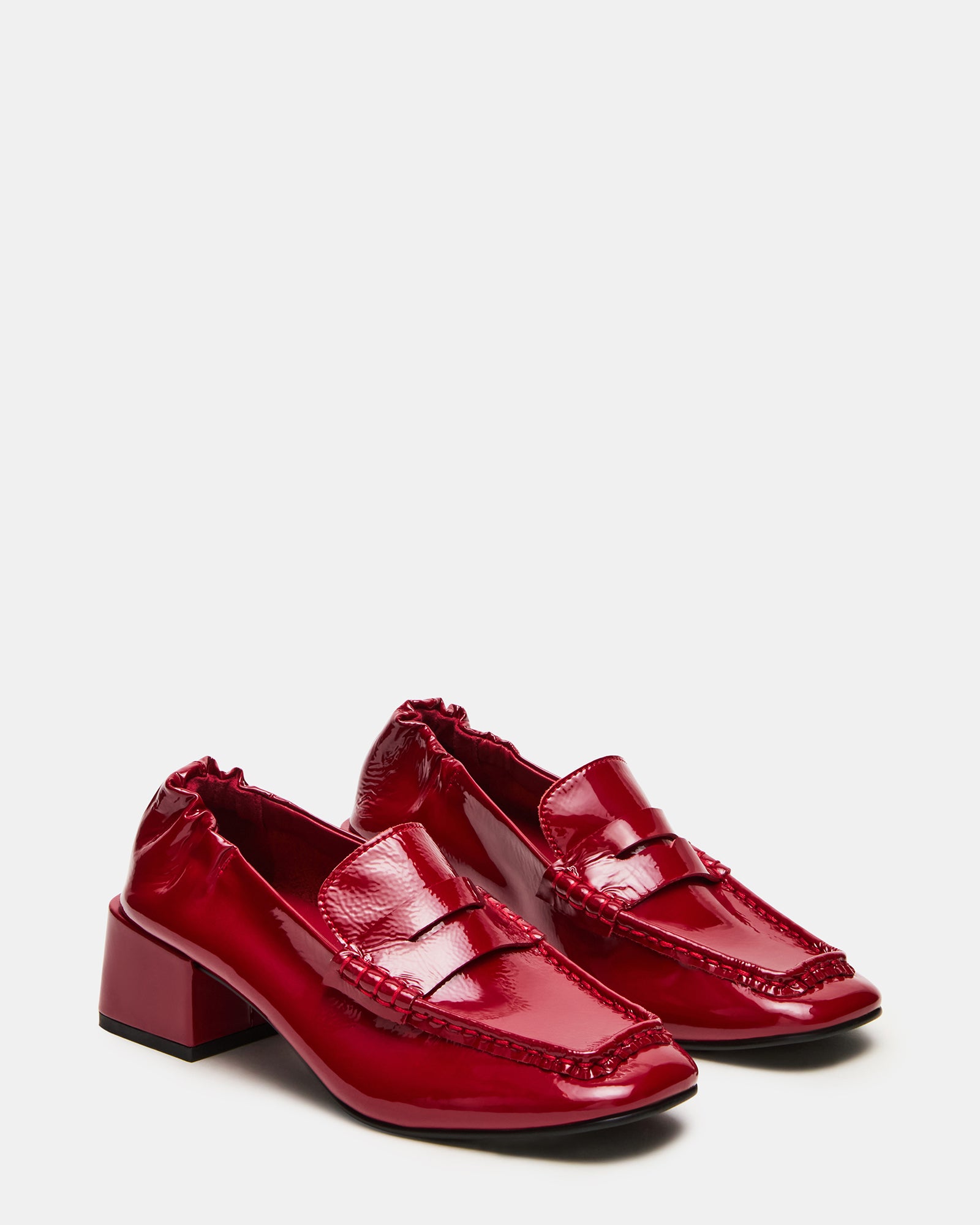 ESTEE RED CRINKLE PATENT-Cool A Warm