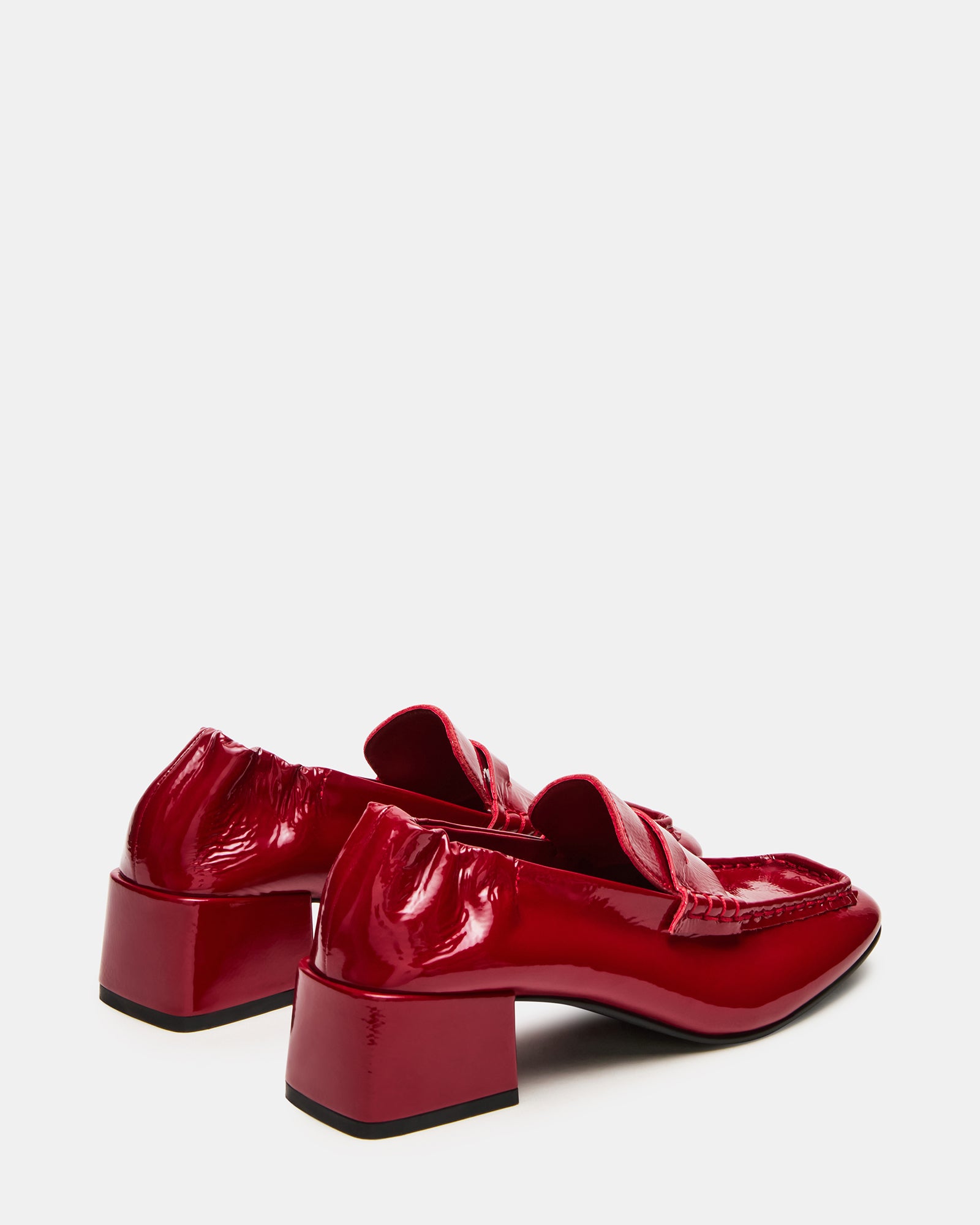 ESTEE RED CRINKLE PATENT-Cool A Warm