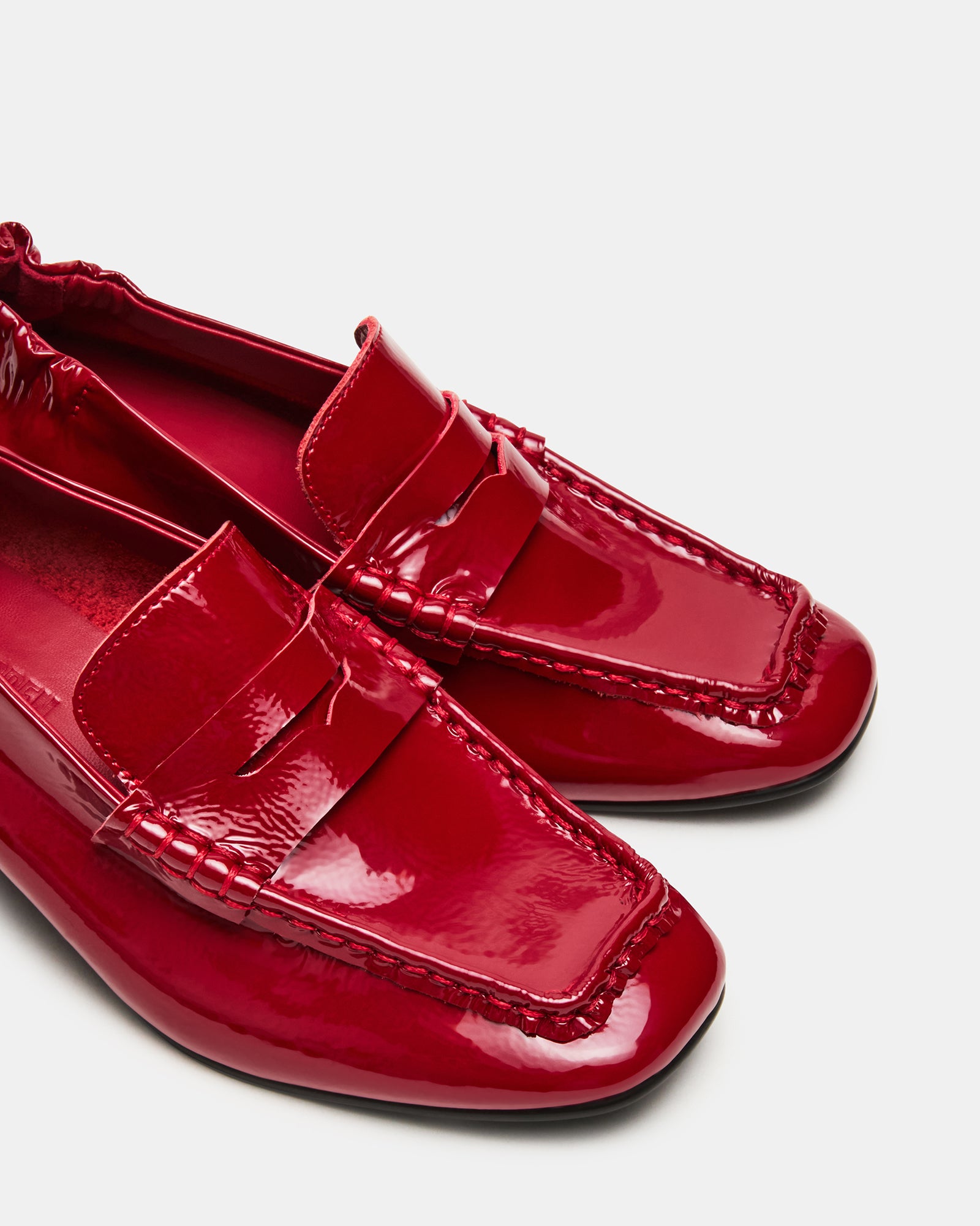 ESTEE RED CRINKLE PATENT-Cool A Warm